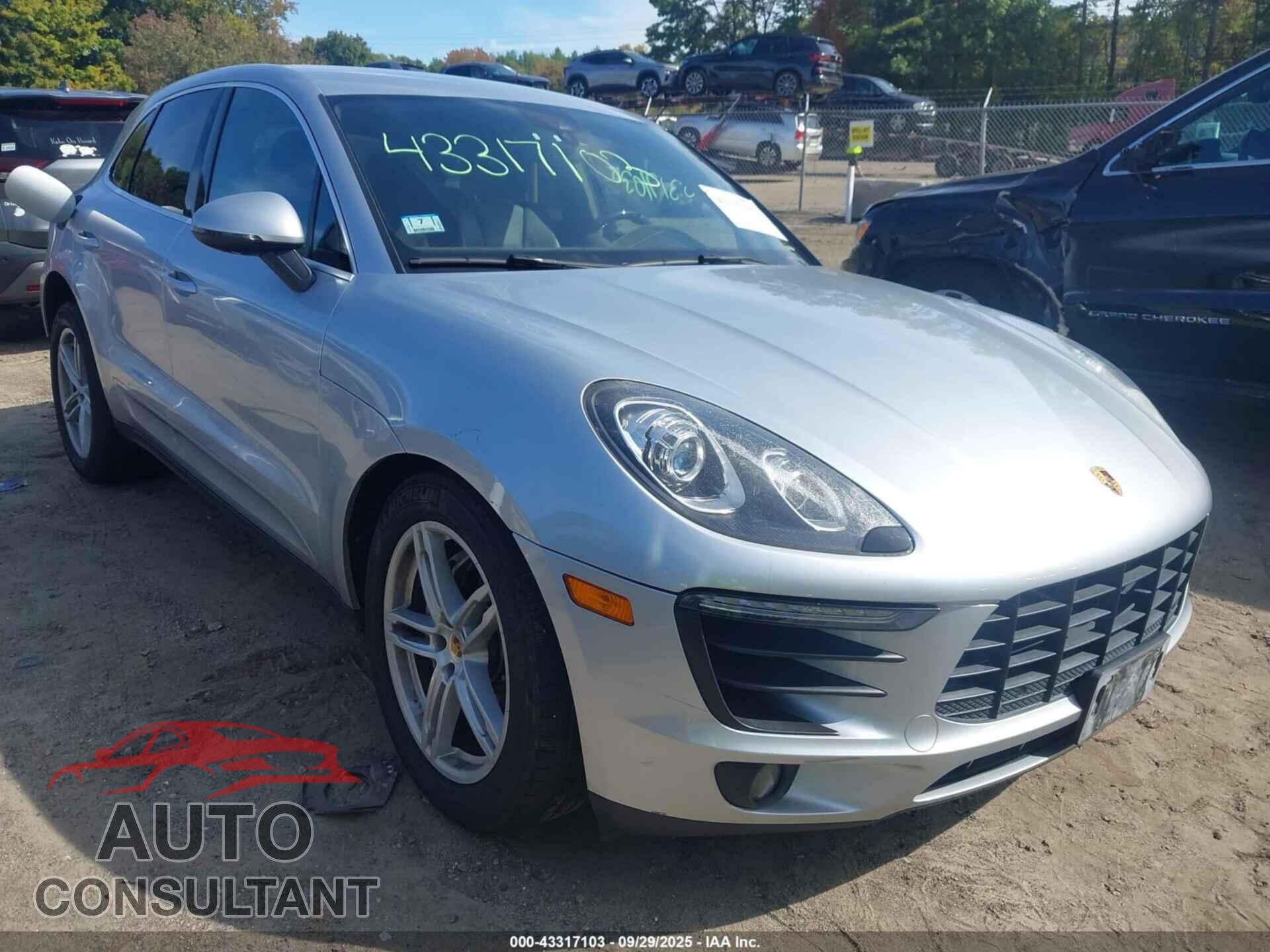 PORSCHE MACAN 2015 - WP1AB2A50FLB51589
