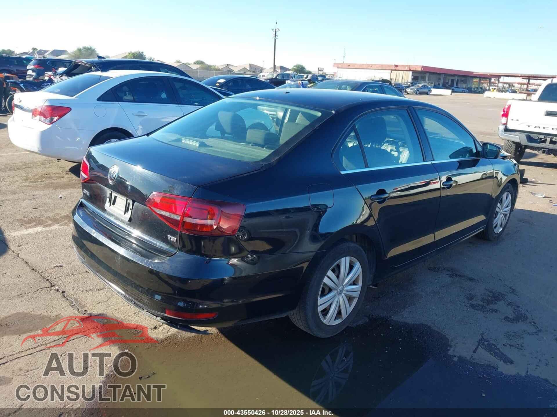 VOLKSWAGEN JETTA 2017 - 3VW2B7AJ8HM360058