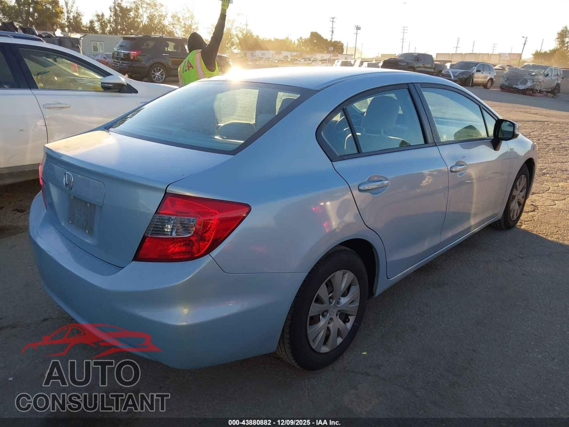 HONDA CIVIC 2012 - 19XFB2F52CE360482
