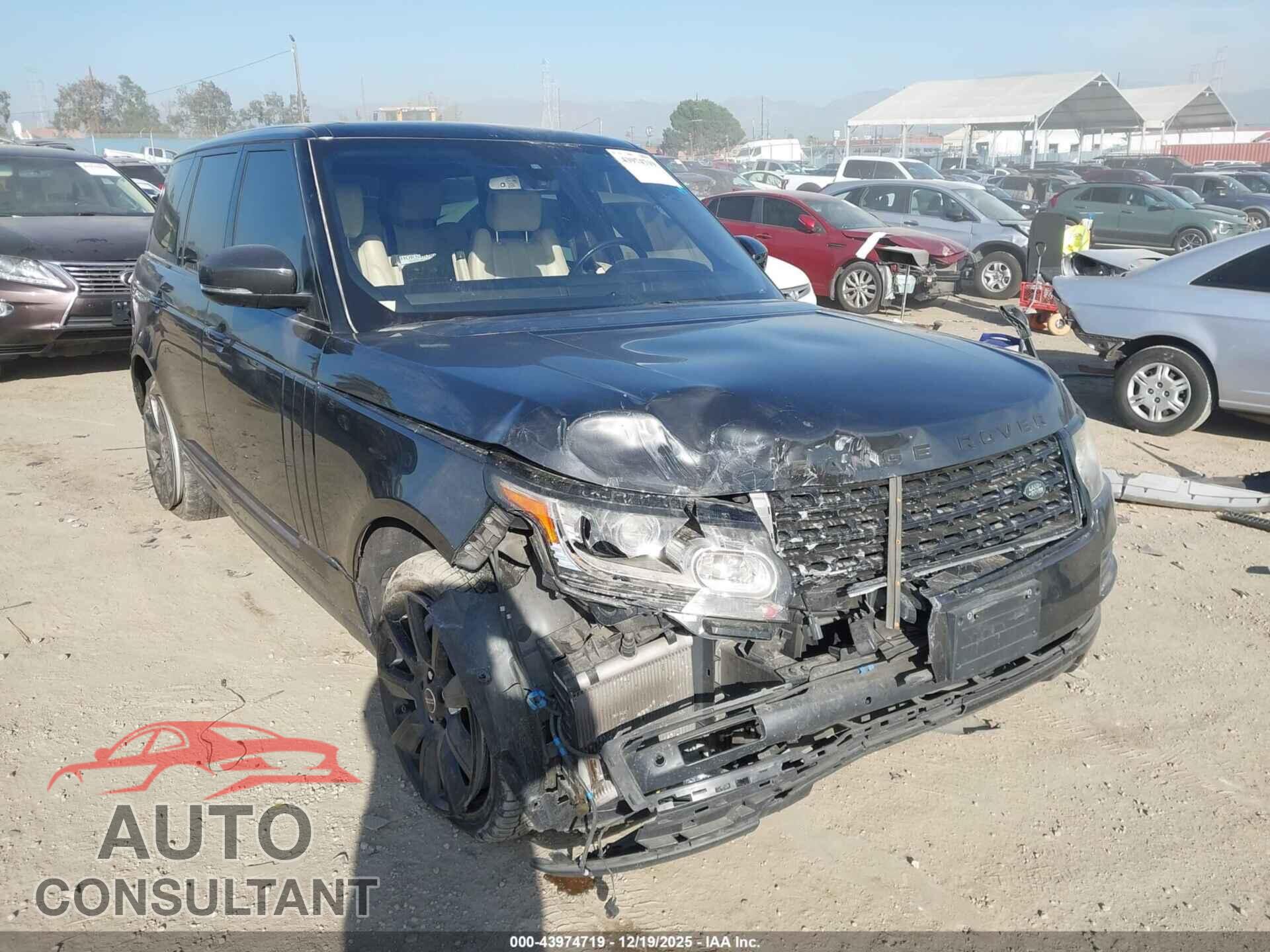 LAND ROVER RANGE ROVER 2016 - SALGS2EF4GA295098
