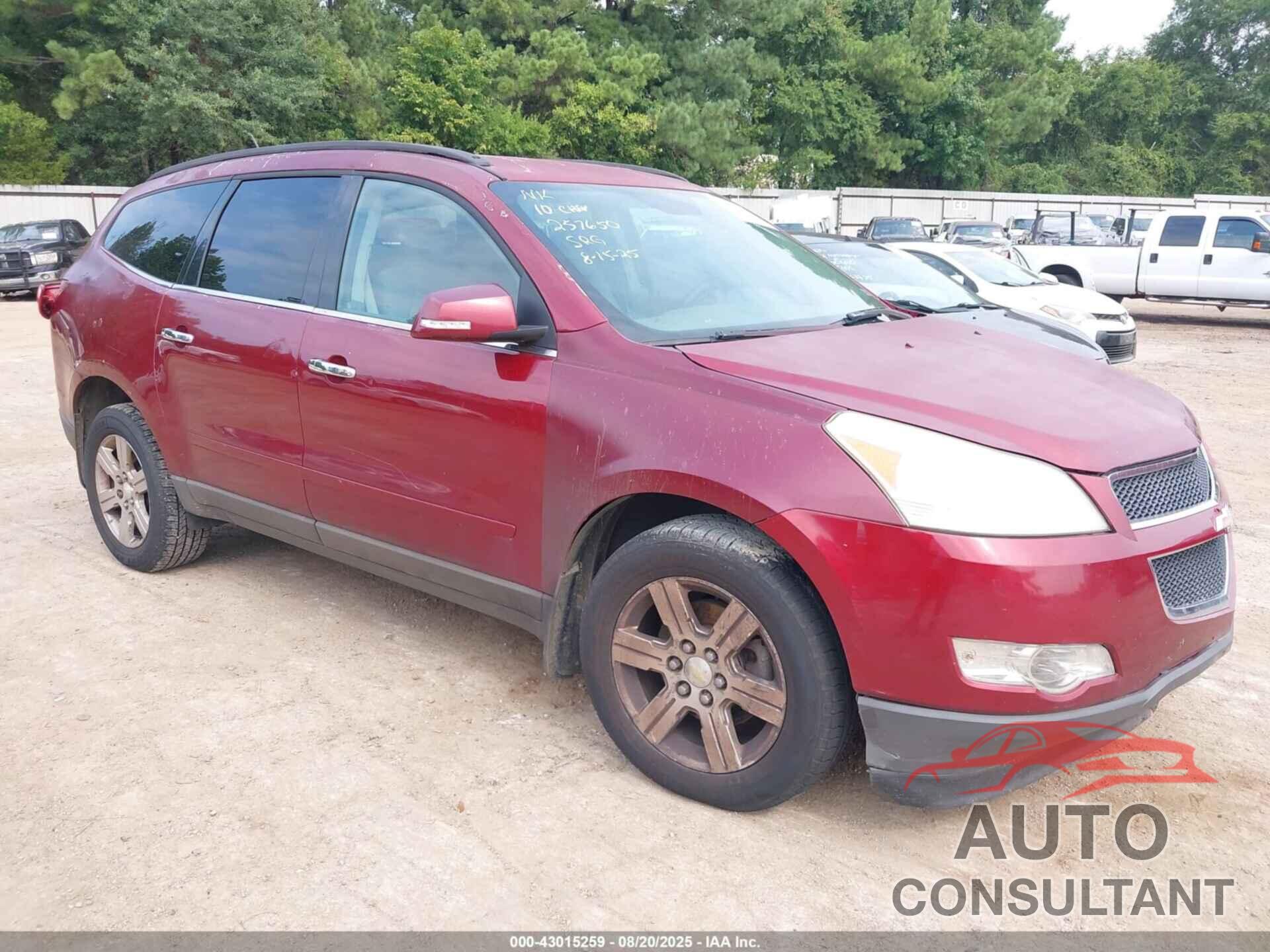CHEVROLET TRAVERSE 2010 - 1GNLVFED6AJ257650