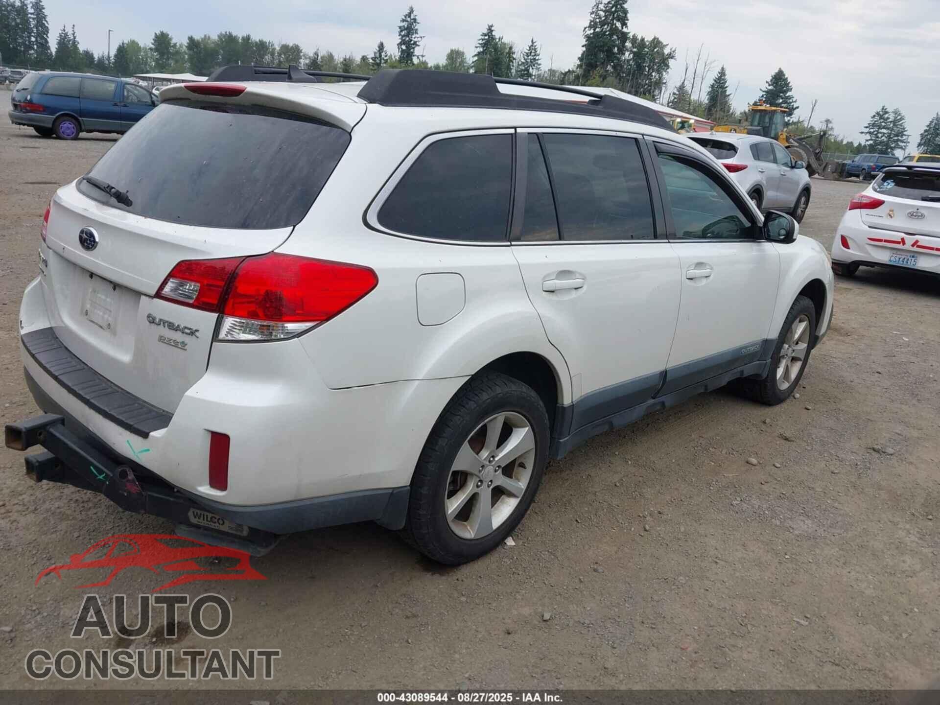 SUBARU OUTBACK 2014 - 4S4BRBDC7E3320772