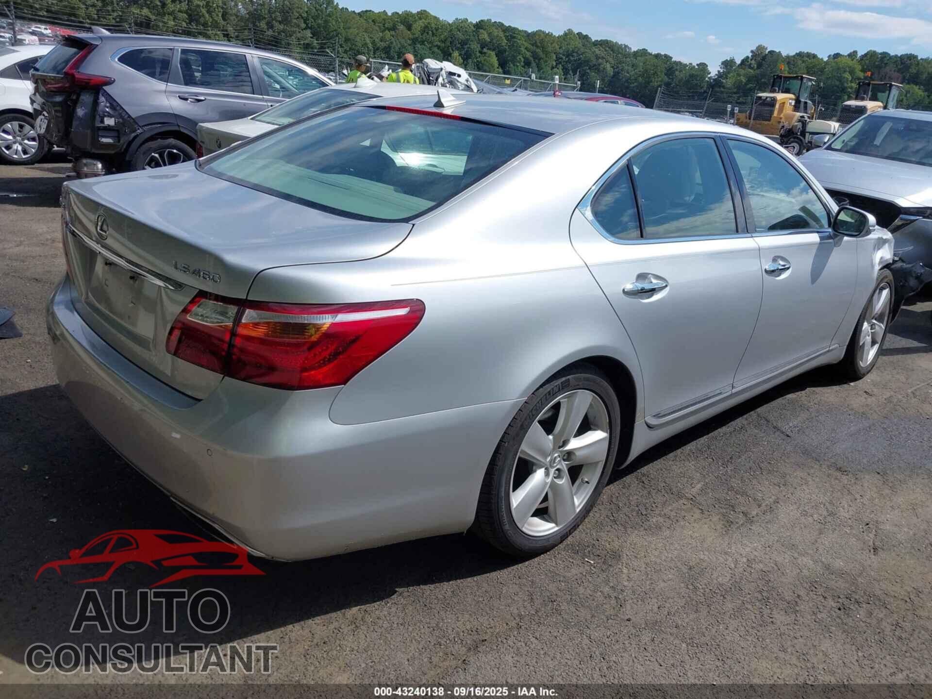 LEXUS LS 460 2010 - JTHBL5EF9A5101504
