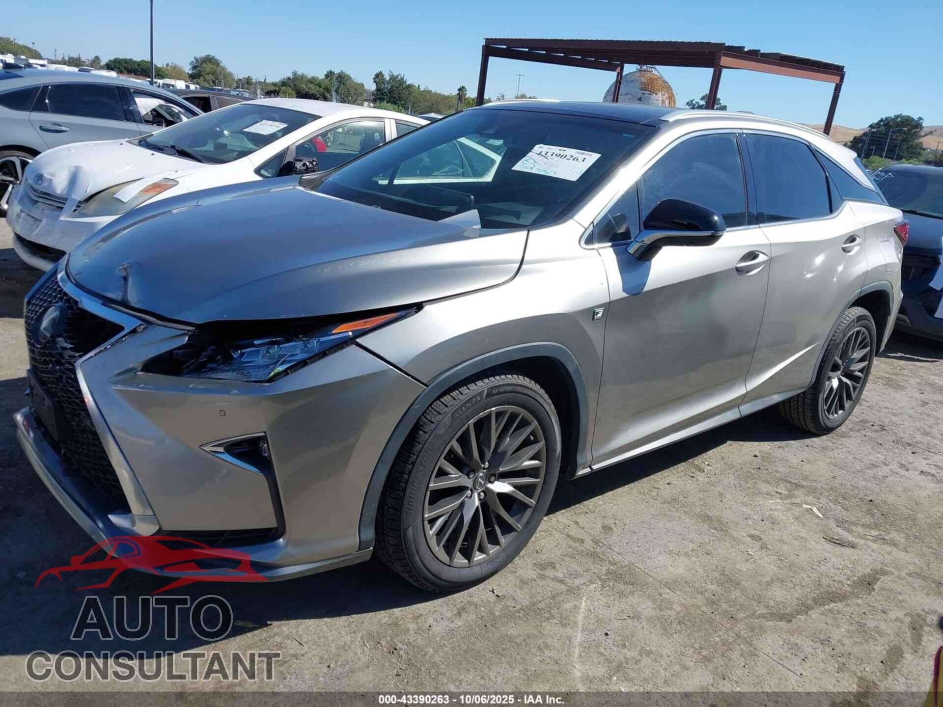 LEXUS RX 350 2017 - 2T2ZZMCA4HC051037