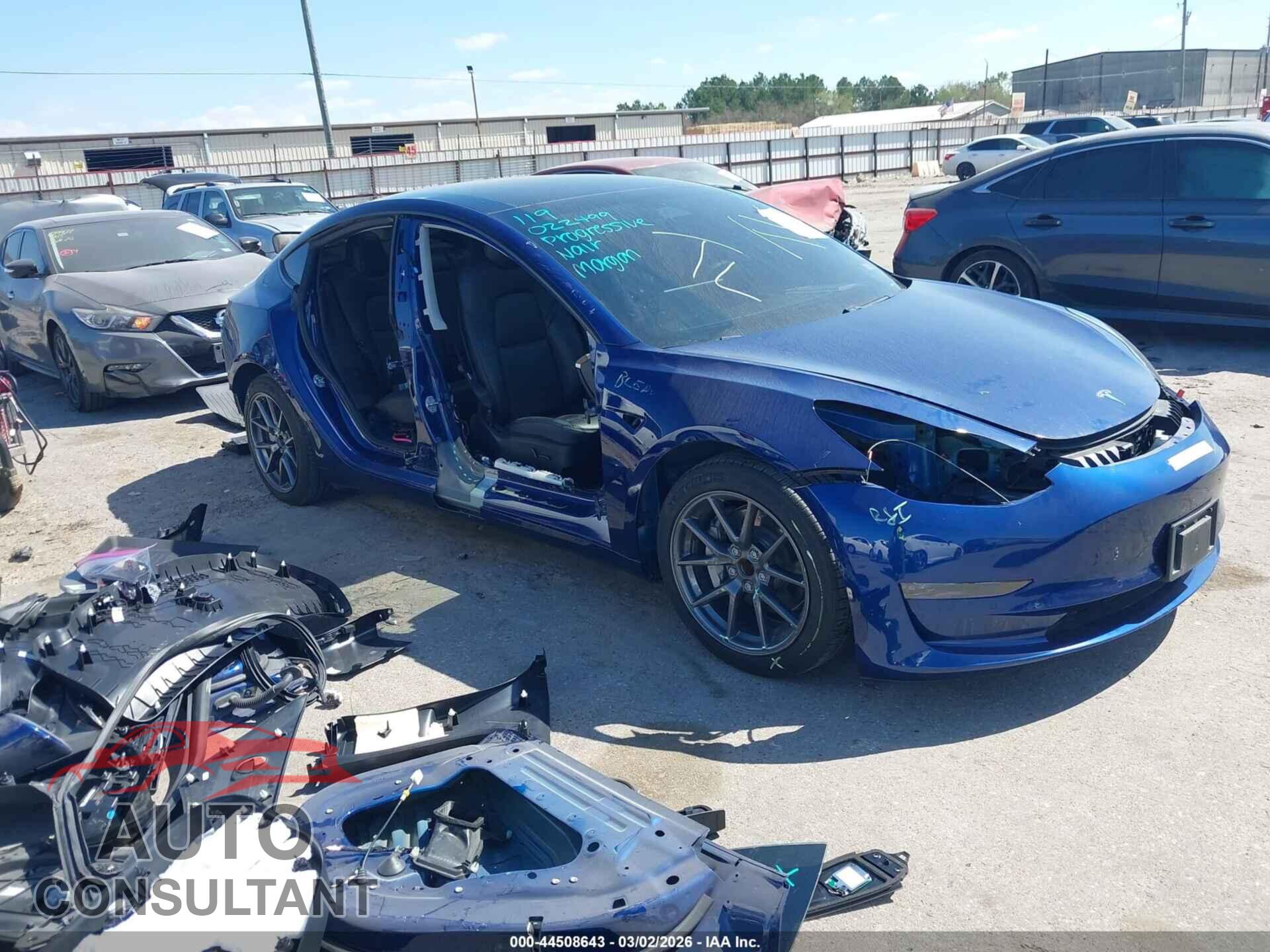 TESLA MODEL 3 2021 - 5YJ3E1EA8MF022499
