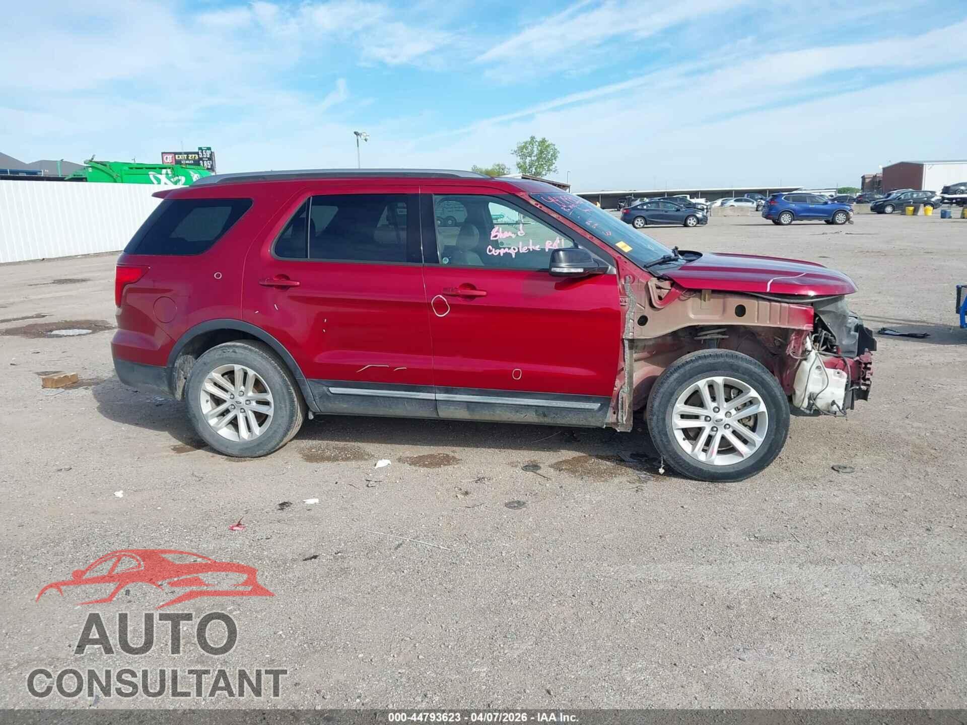 FORD EXPLORER 2016 - 1FM5K7D84GGB05193
