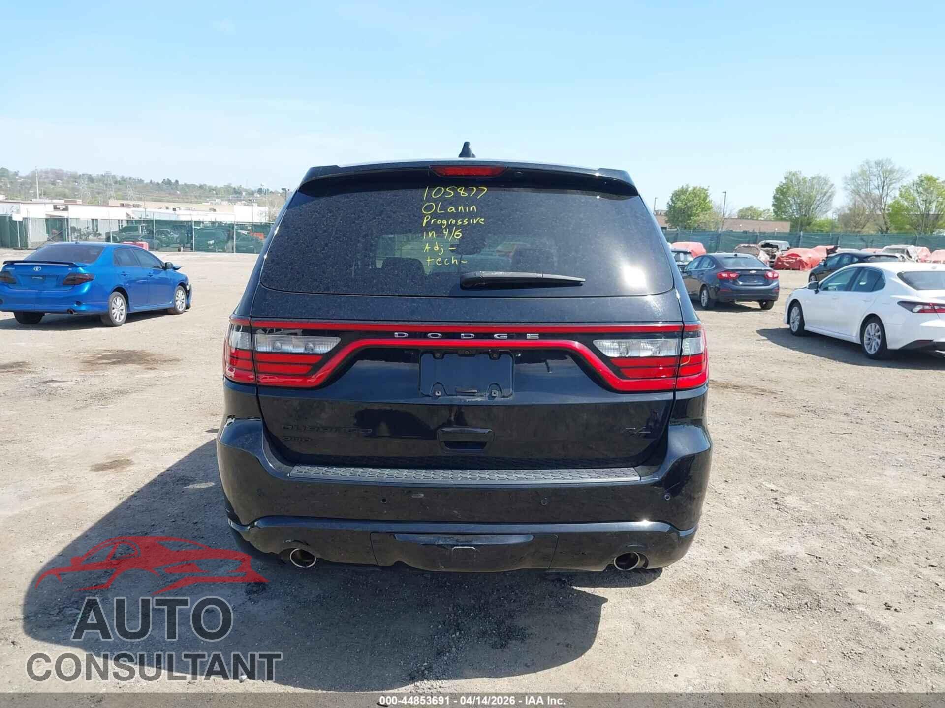 DODGE DURANGO 2017 - 1C4SDJCT3HC681337