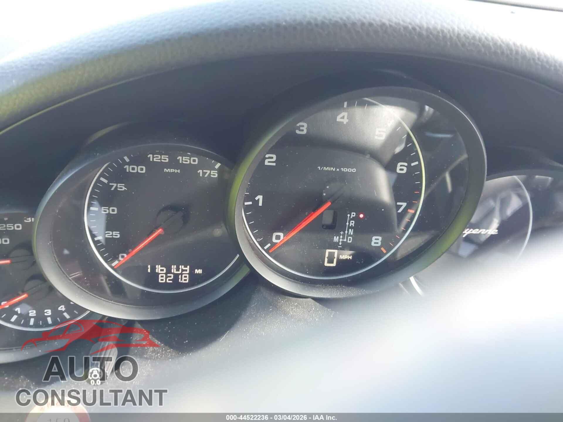 PORSCHE CAYENNE 2011 - WP1AA2A26BLA03305