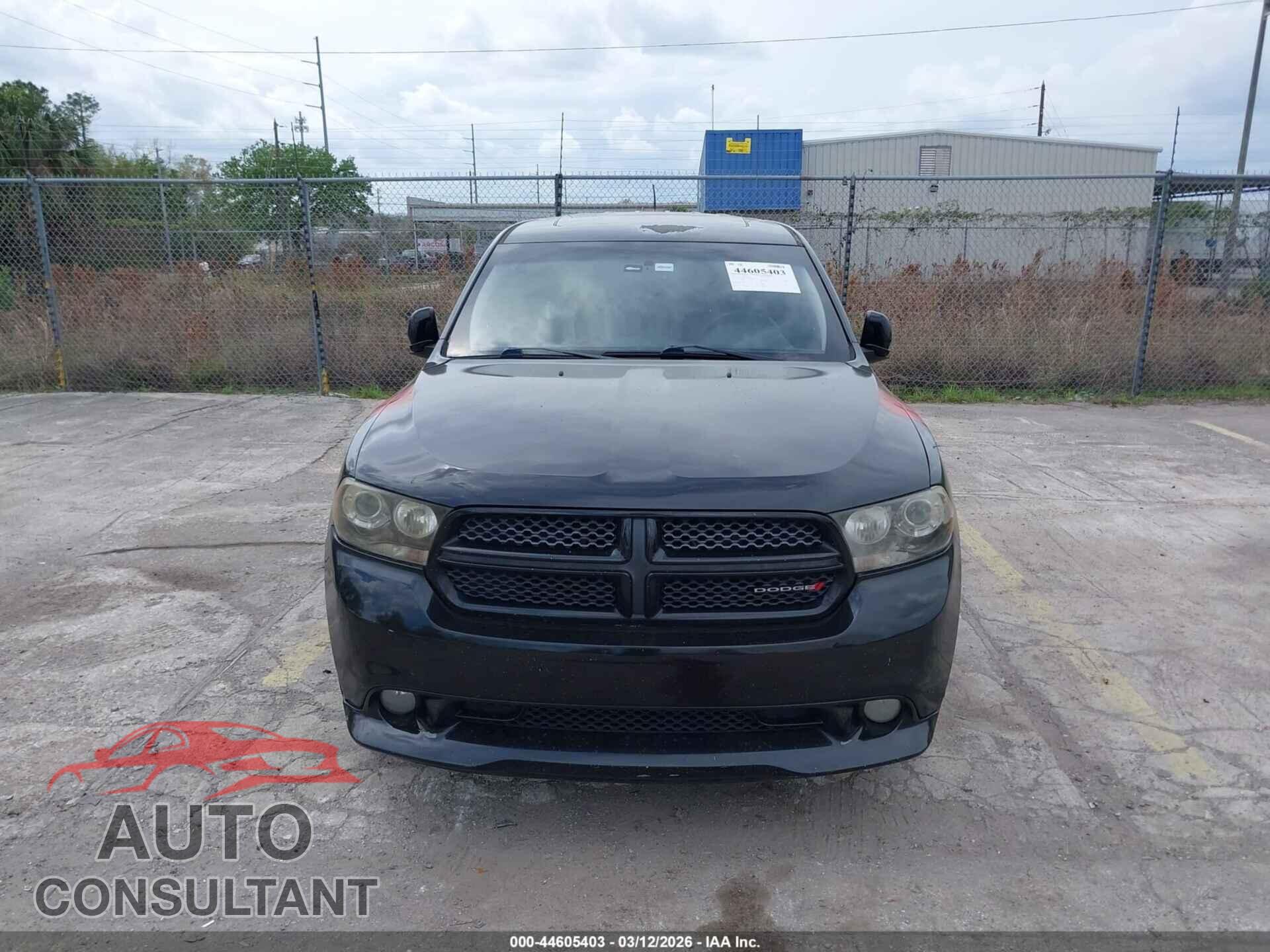 DODGE DURANGO 2012 - 1C4SDHCT2CC266818