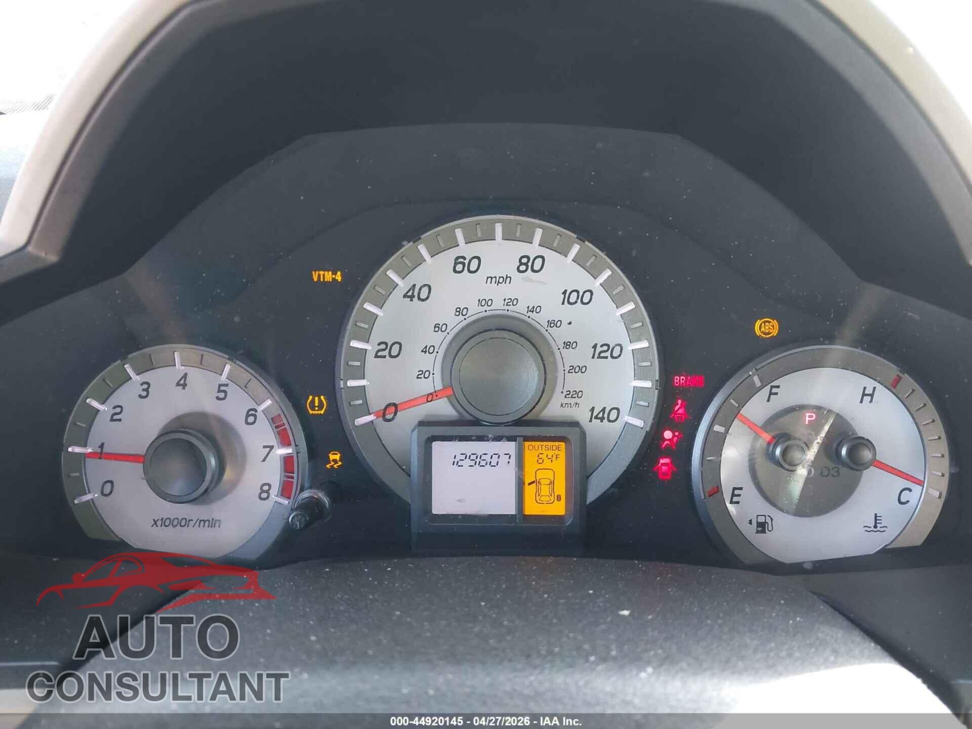 HONDA PILOT 2013 - 5FNYF4H44DB079938