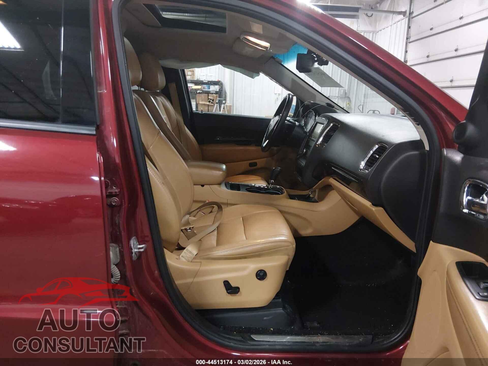 DODGE DURANGO 2013 - 1C4RDJEG5DC603988