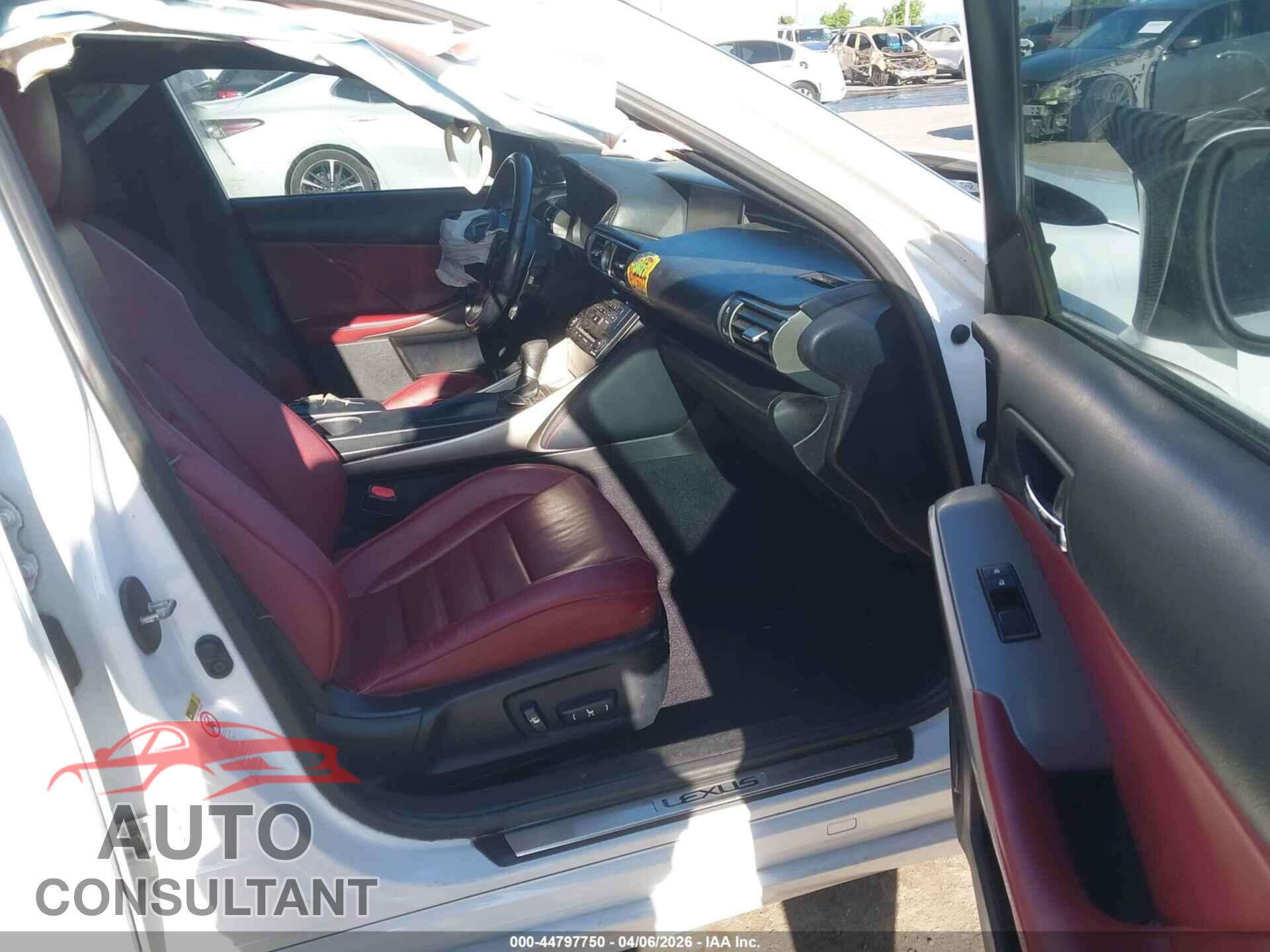 LEXUS IS 250 2014 - JTHBF1D27E5016858