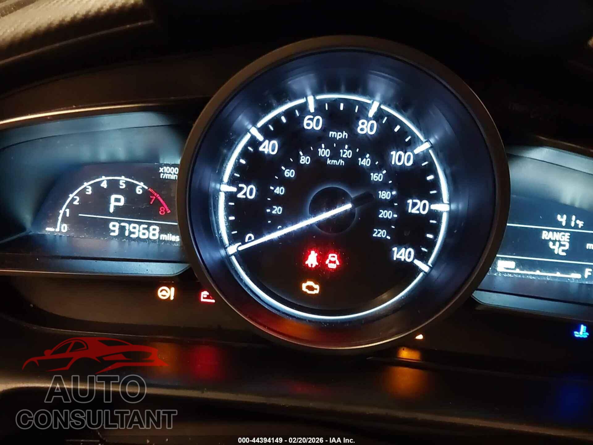 MAZDA CX-3 2019 - JM1DKFC76K0441786
