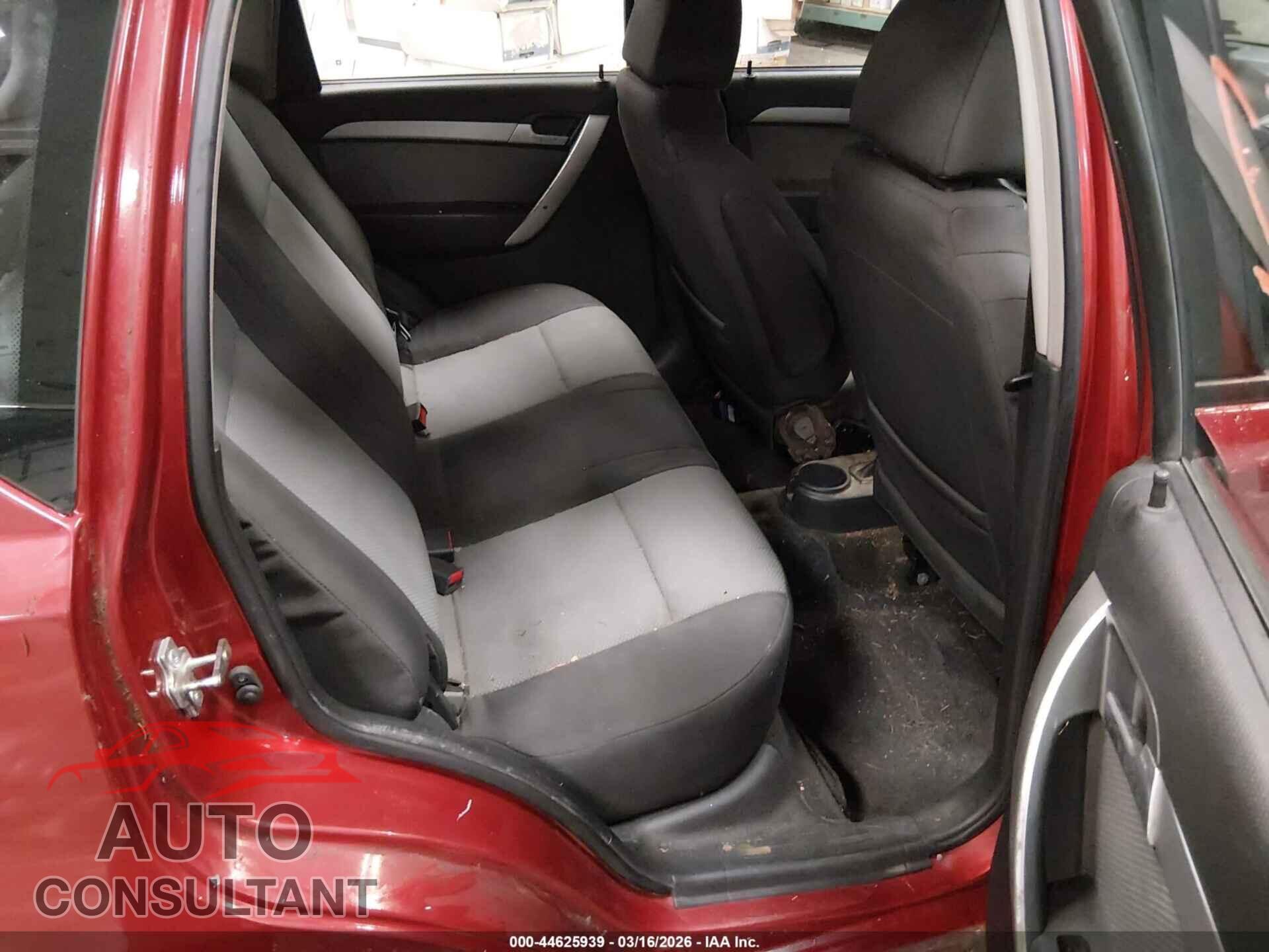 CHEVROLET AVEO 2011 - KL1TD6DE9BB112837