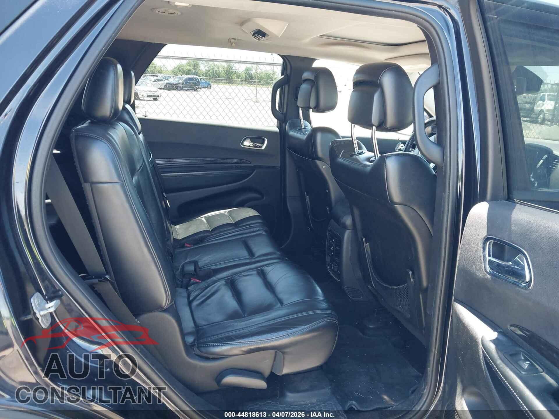DODGE DURANGO 2011 - 1D4SE4GT2BC689092