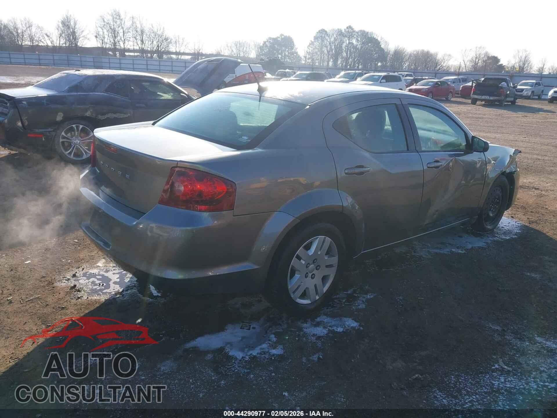 DODGE AVENGER 2013 - 1C3CDZAG4DN757532