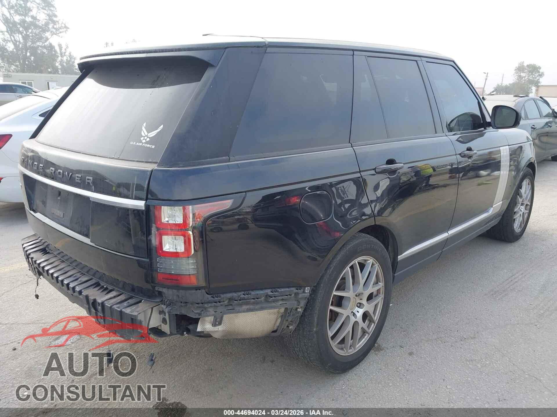 LAND ROVER RANGE ROVER 2013 - SALGS2DF7DA105629