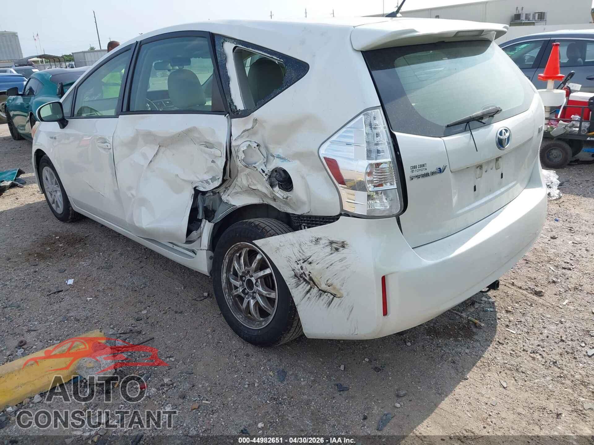 TOYOTA PRIUS V 2012 - JTDZN3EU3C3133893