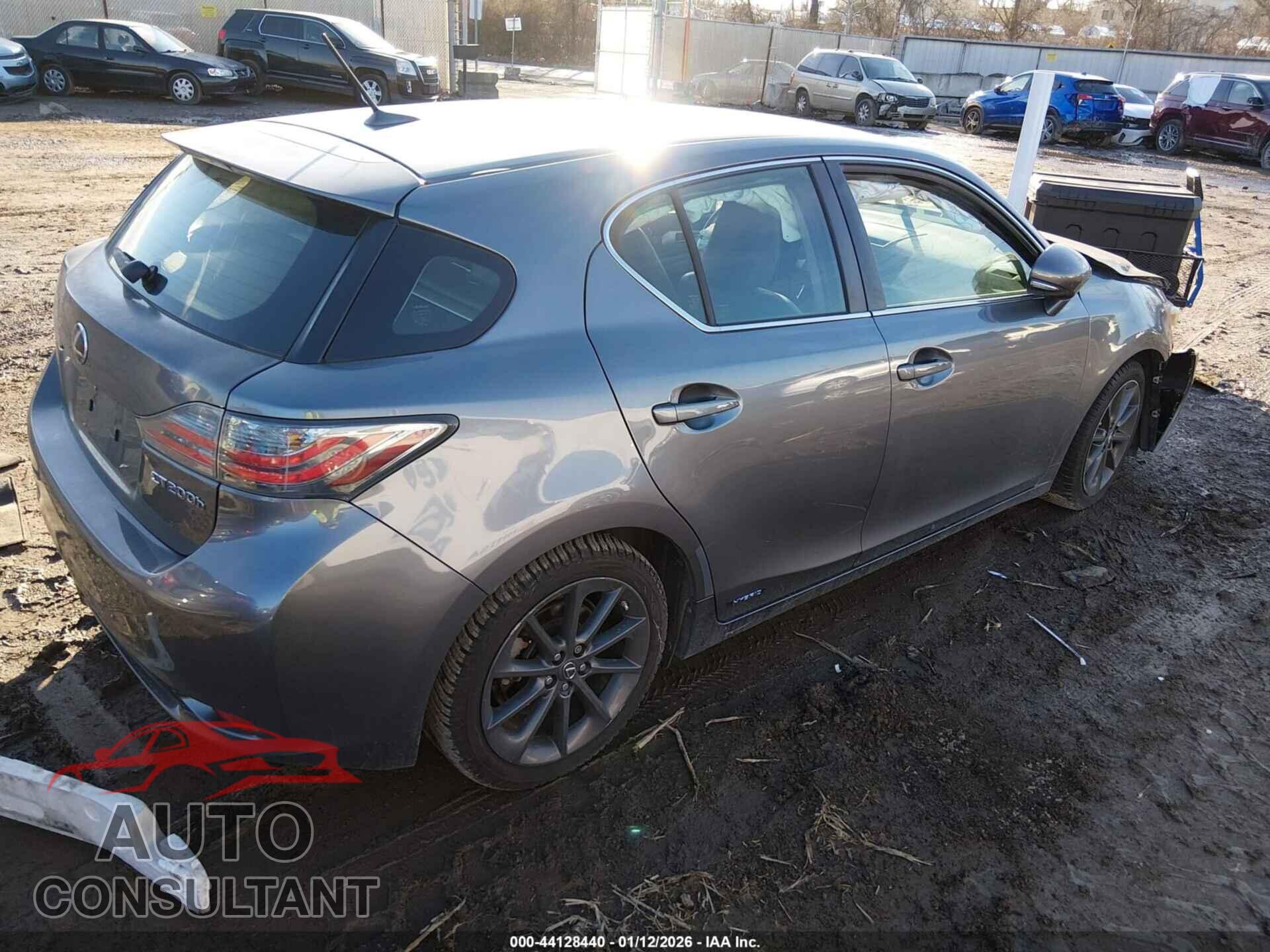 LEXUS CT 2013 - JTHKD5BH4D2125346