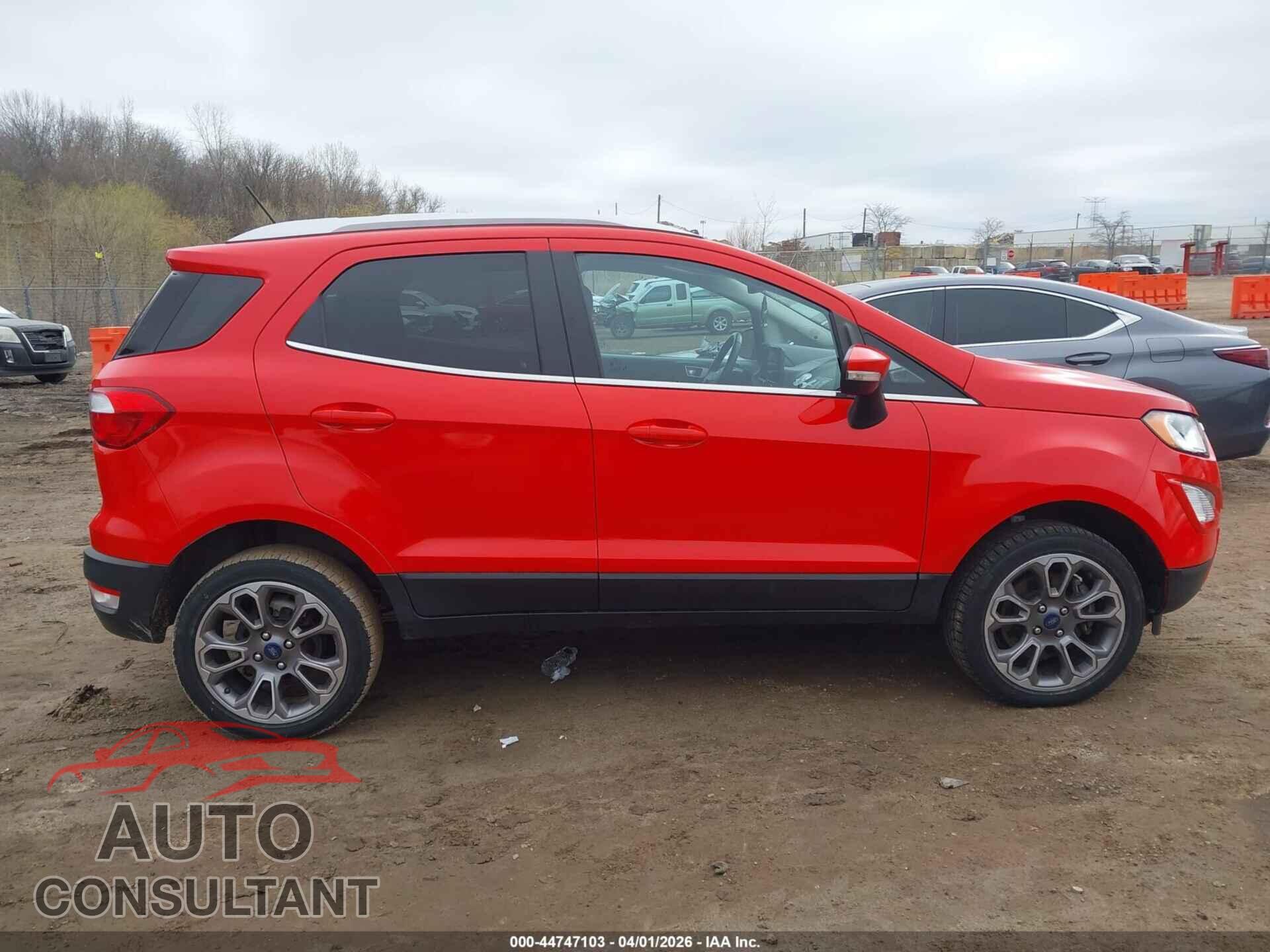 FORD ECOSPORT 2021 - MAJ6S3KL0MC402799