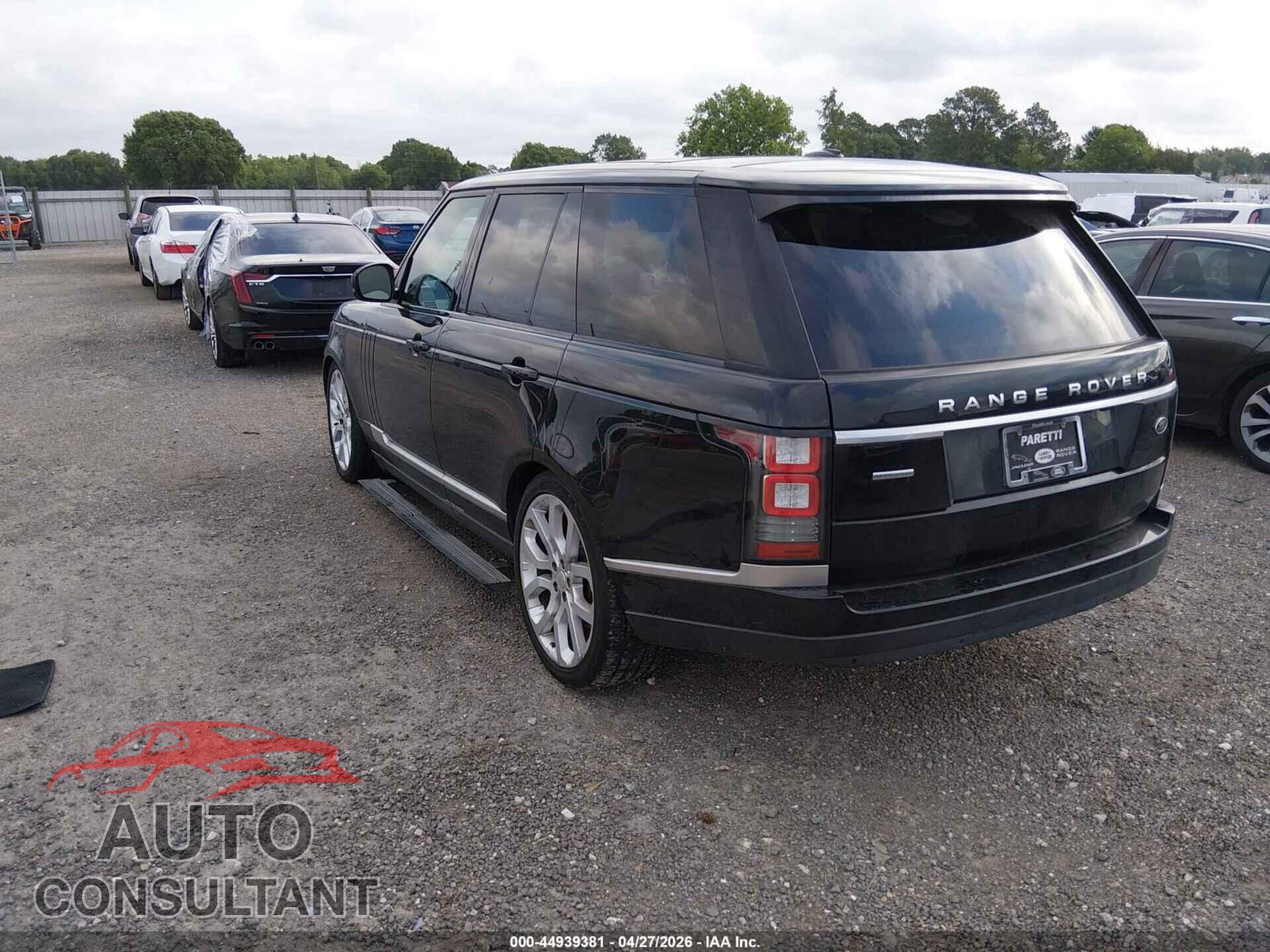 LAND ROVER RANGE ROVER 2015 - SALGS2TF9FA219703
