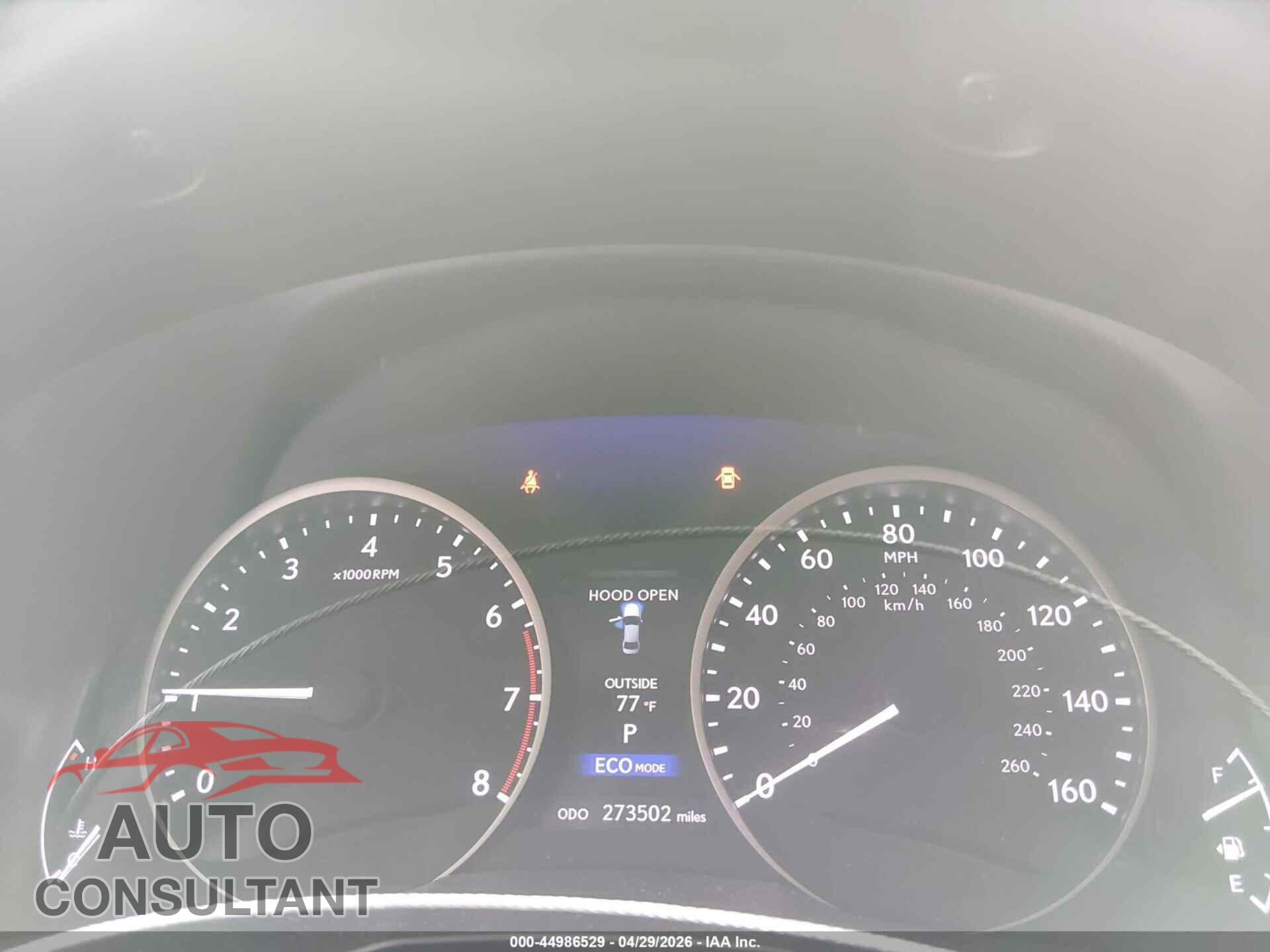 LEXUS ES 350 2014 - JTHBK1GG9E2103522