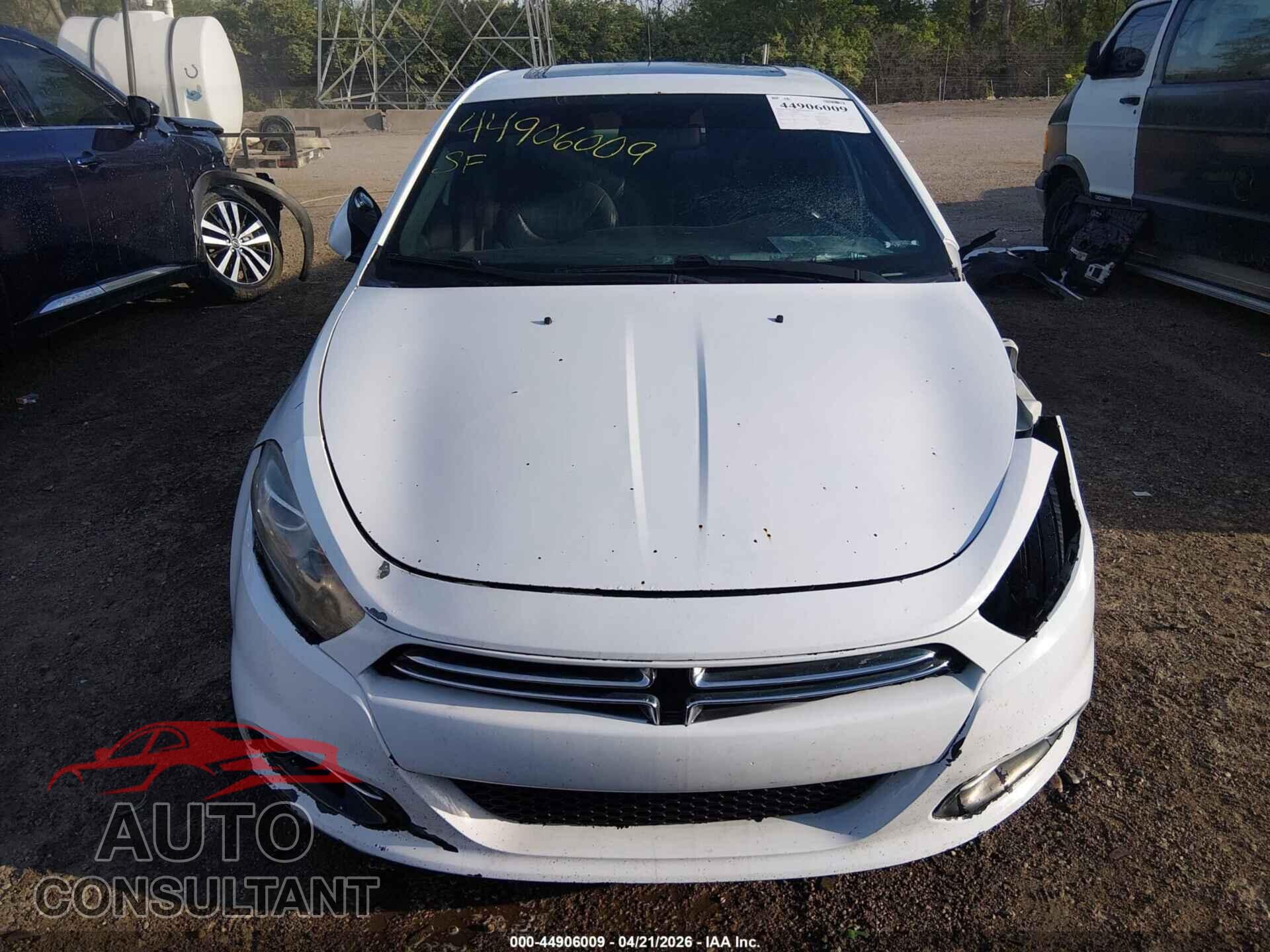 DODGE DART 2013 - 1C3CDFCA2DD314423