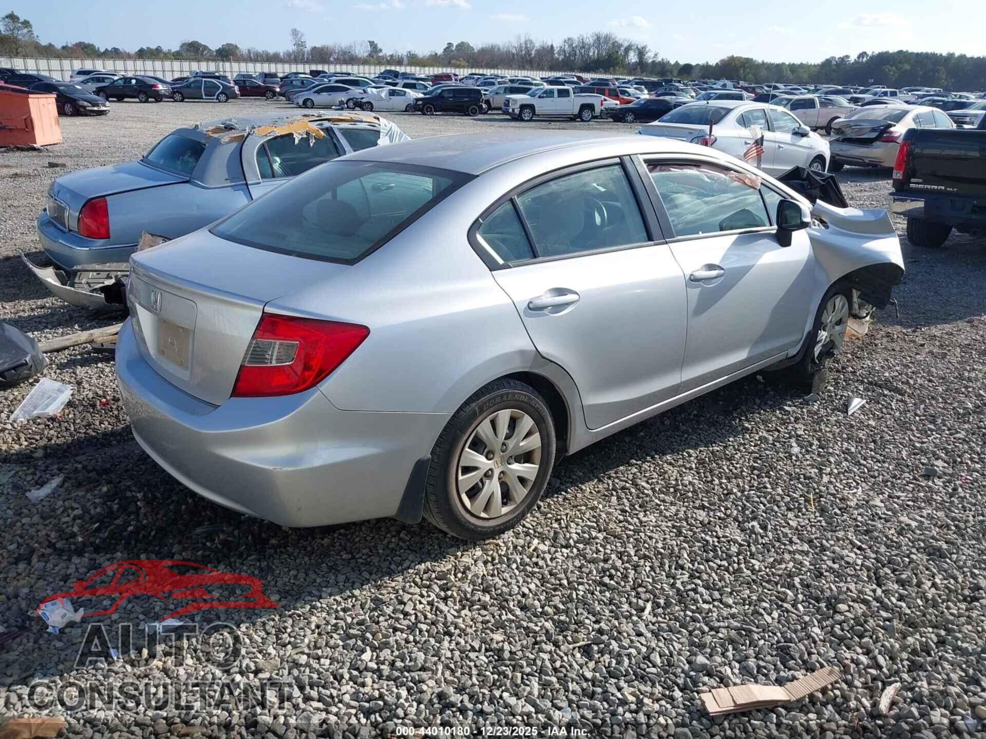 HONDA CIVIC 2012 - 2HGFB2F5XCH310600