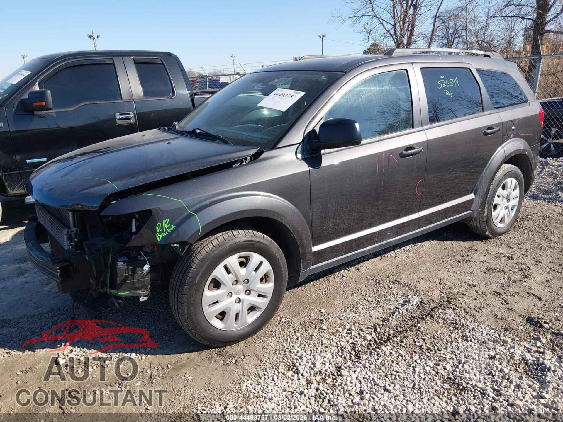 DODGE JOURNEY 2017 - 3C4PDCAB3HT560100