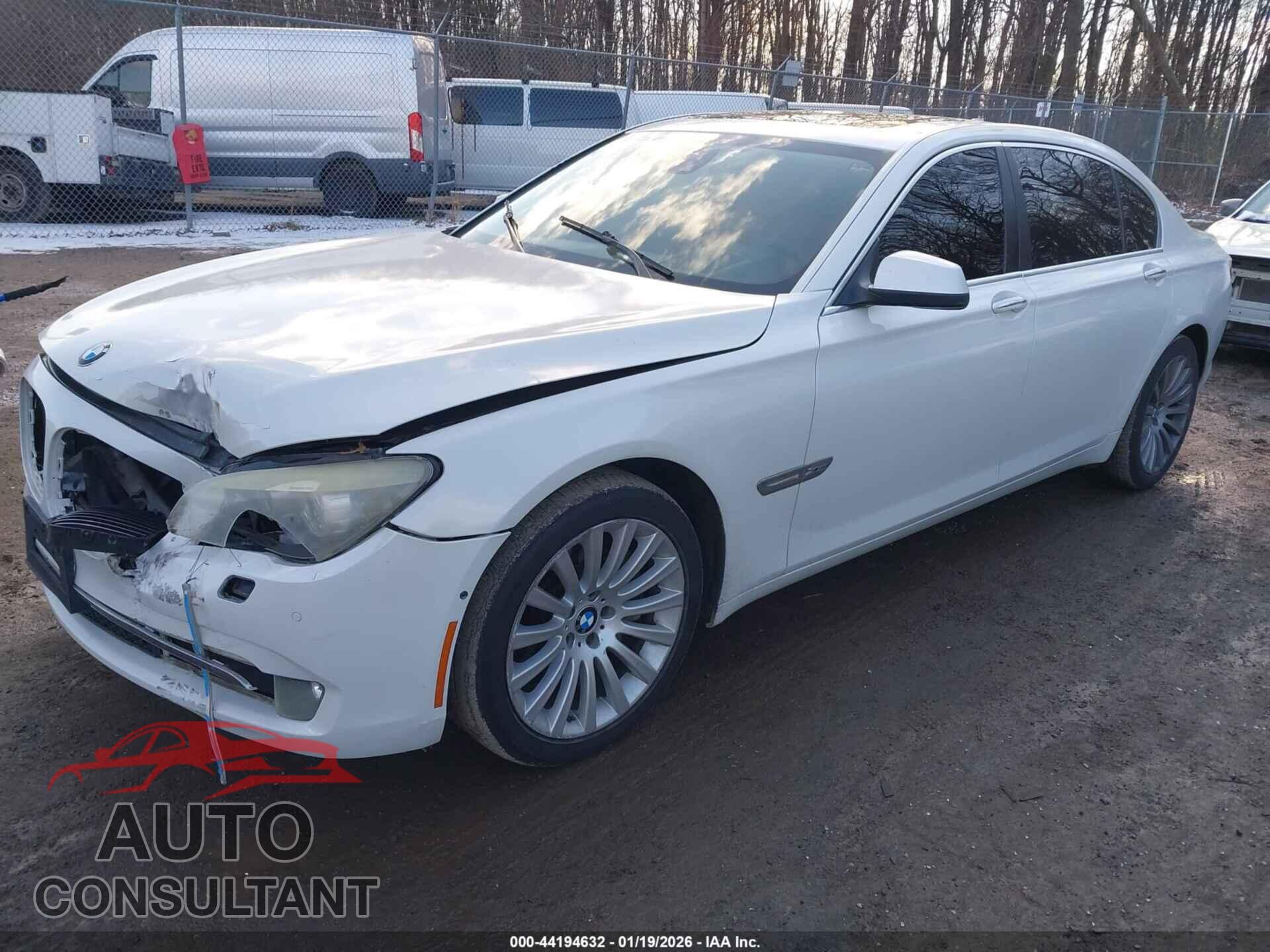 BMW 750LI 2012 - WBAKC8C55CC435666