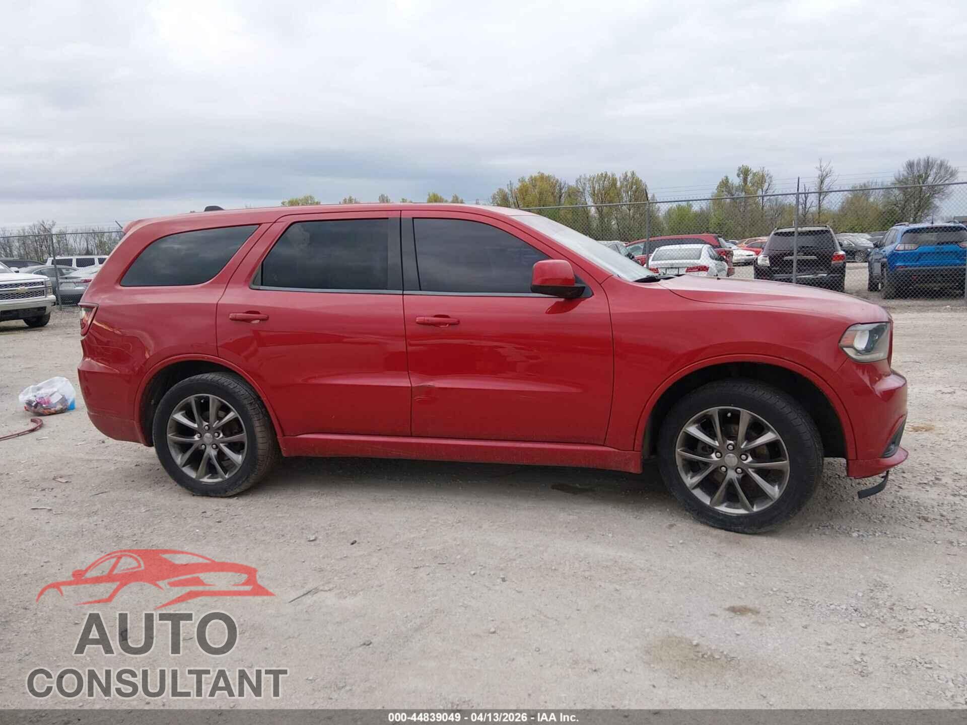 DODGE DURANGO 2014 - 1C4RDJAG9EC483863