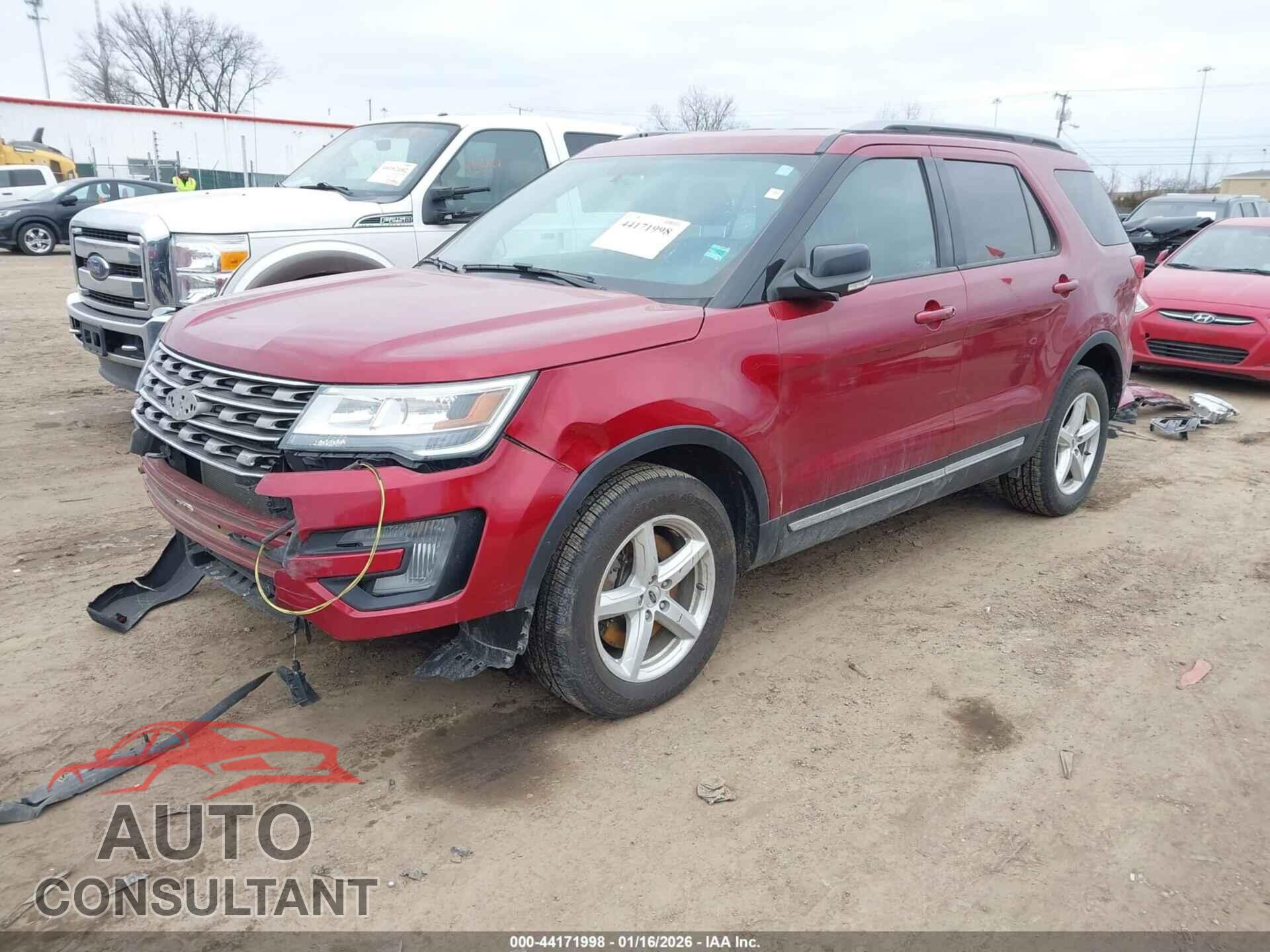 FORD EXPLORER 2017 - 1FM5K8D88HGD52725