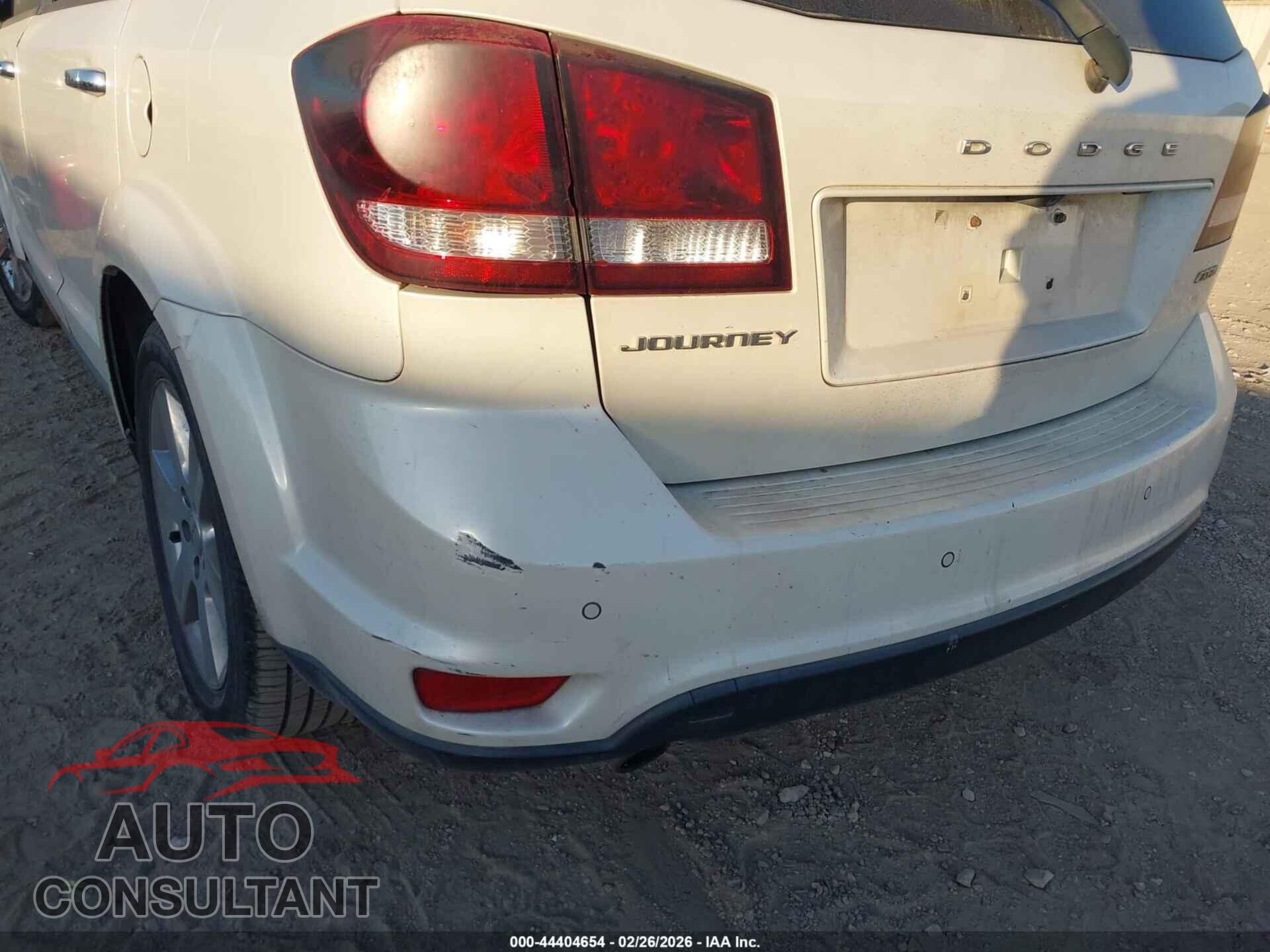 DODGE JOURNEY 2012 - 3C4PDCDG2CT318091
