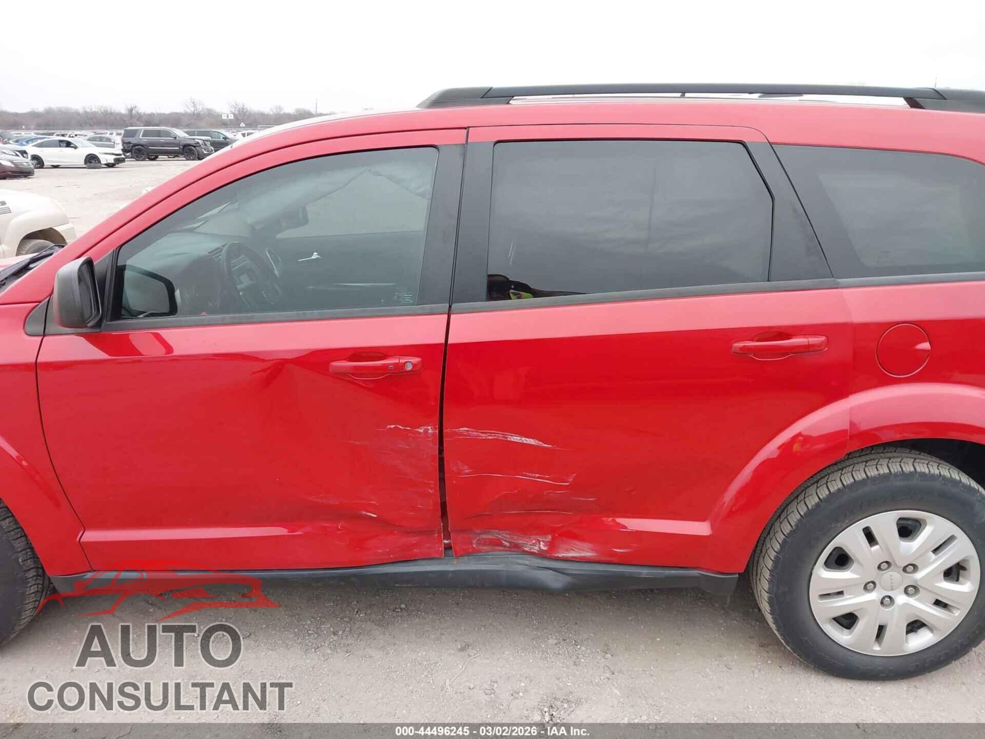 DODGE JOURNEY 2017 - 3C4PDCAB8HT558701