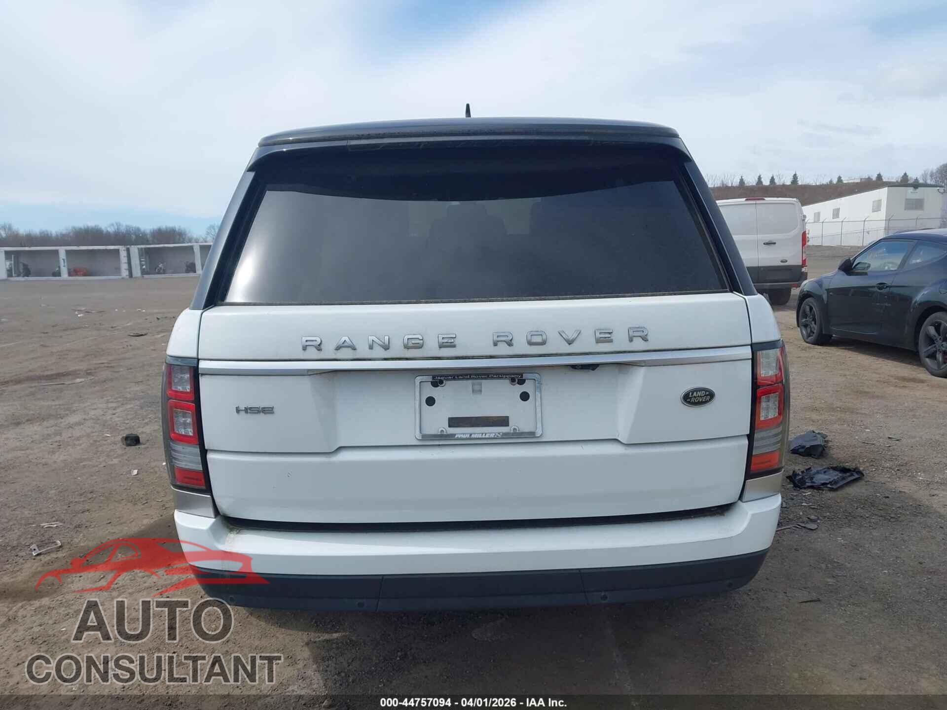 LAND ROVER RANGE ROVER 2016 - SALGS2PF8GA285672