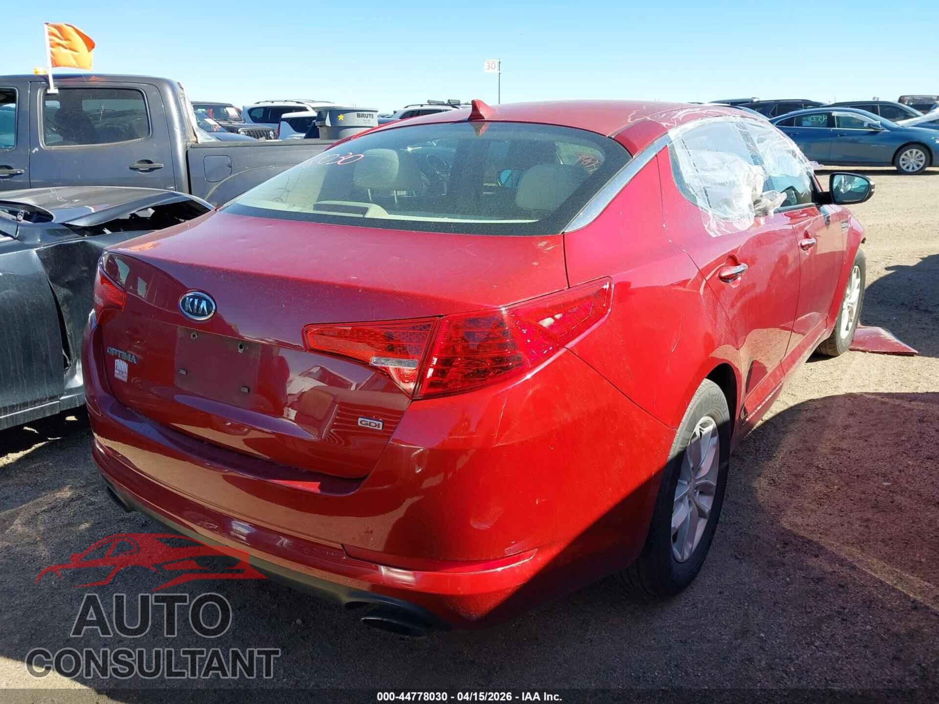 KIA OPTIMA 2012 - 5XXGM4A70CG044668