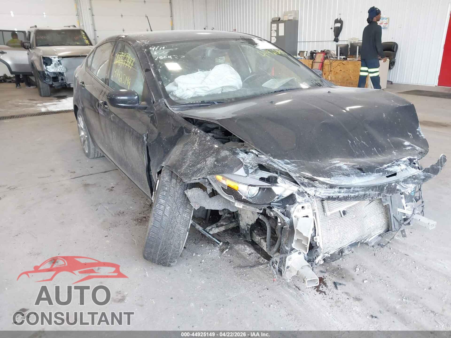 DODGE DART 2015 - 1C3CDFBB6FD238363