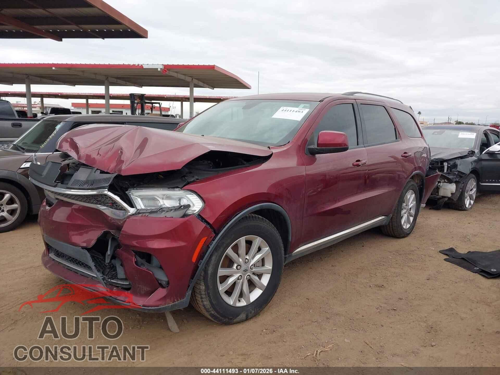 DODGE DURANGO 2022 - 1C4RDHAG5NC102180