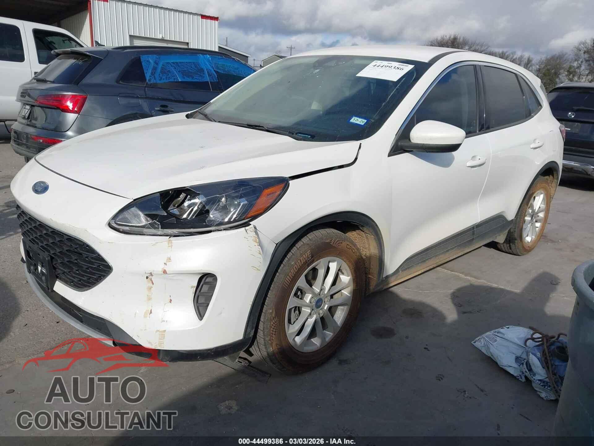 FORD ESCAPE 2020 - 1FMCU0G6XLUA75647