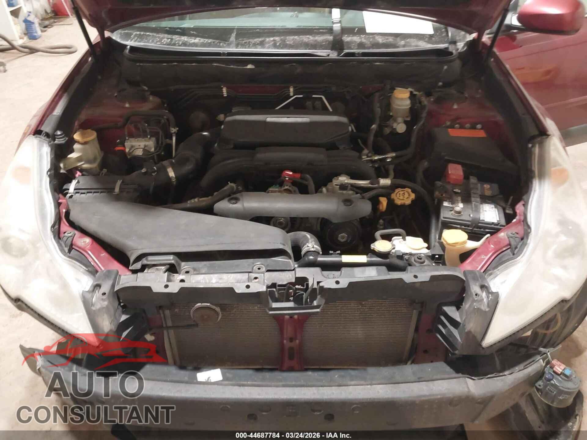 SUBARU OUTBACK 2011 - 4S4BRBLC4B3405193