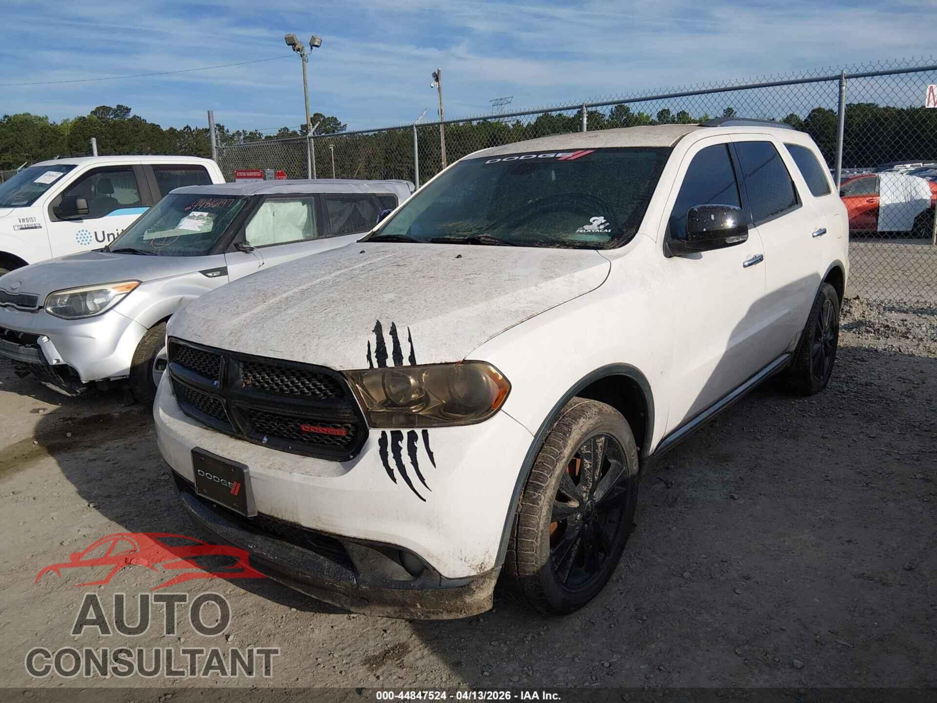 DODGE DURANGO 2011 - 1D4RD4GG0BC652823