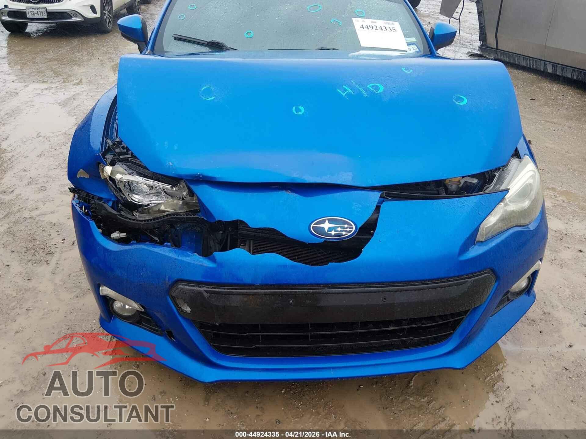 SUBARU BRZ 2013 - JF1ZCAC14D2605096