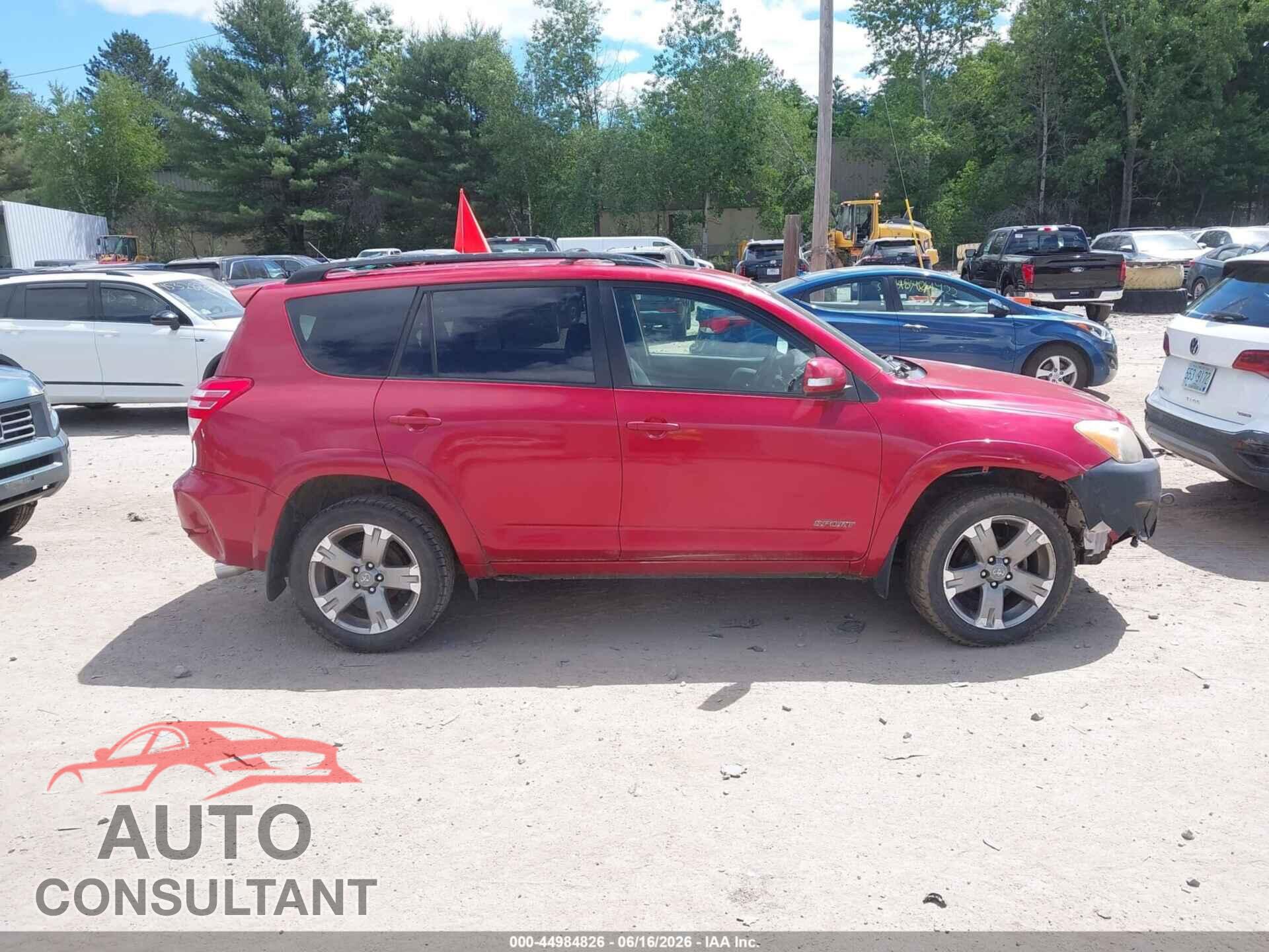 TOYOTA RAV4 2012 - JTMRF4DVXC5050334