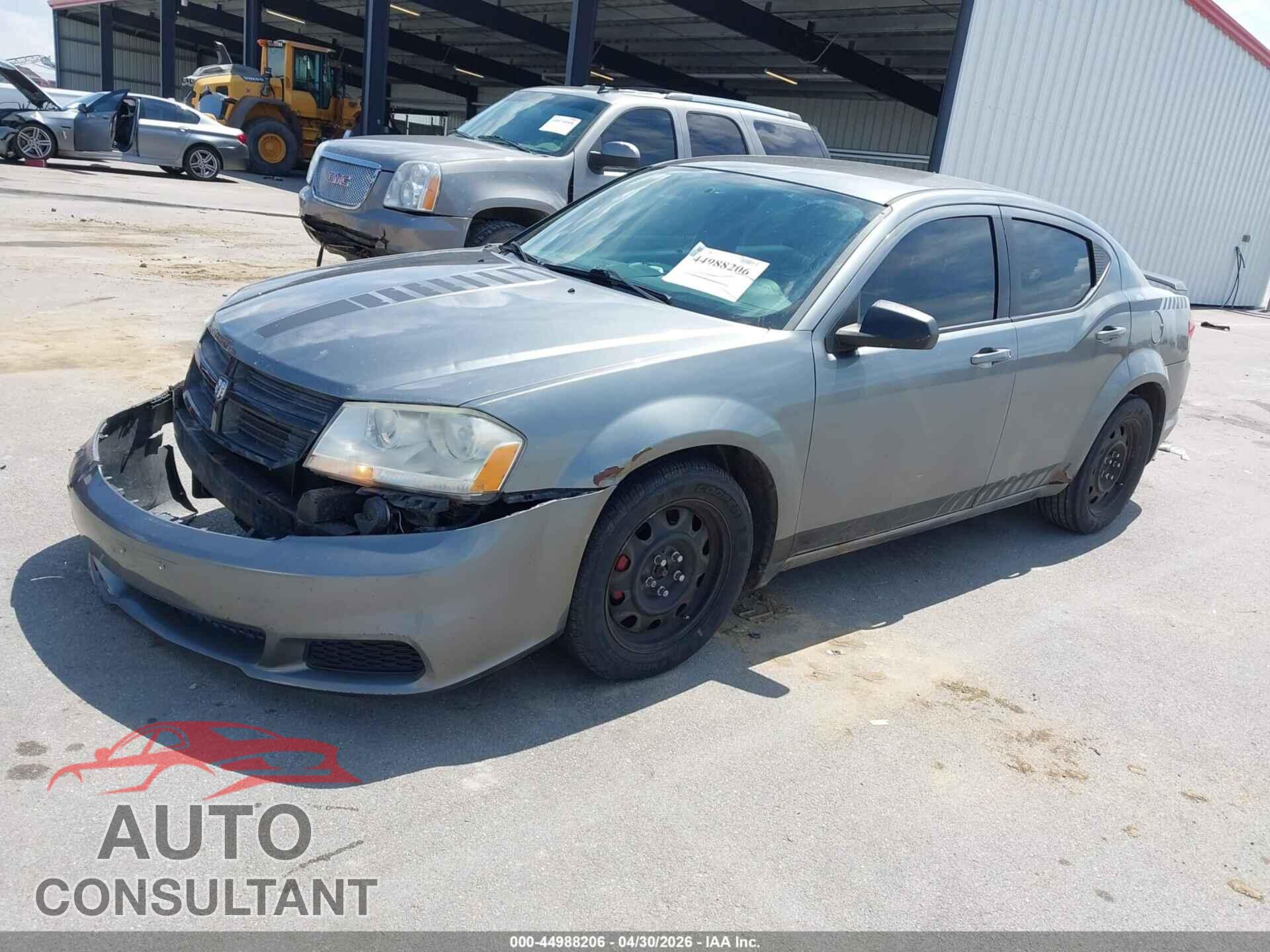 DODGE AVENGER 2011 - 1B3BD4FB4BN621178