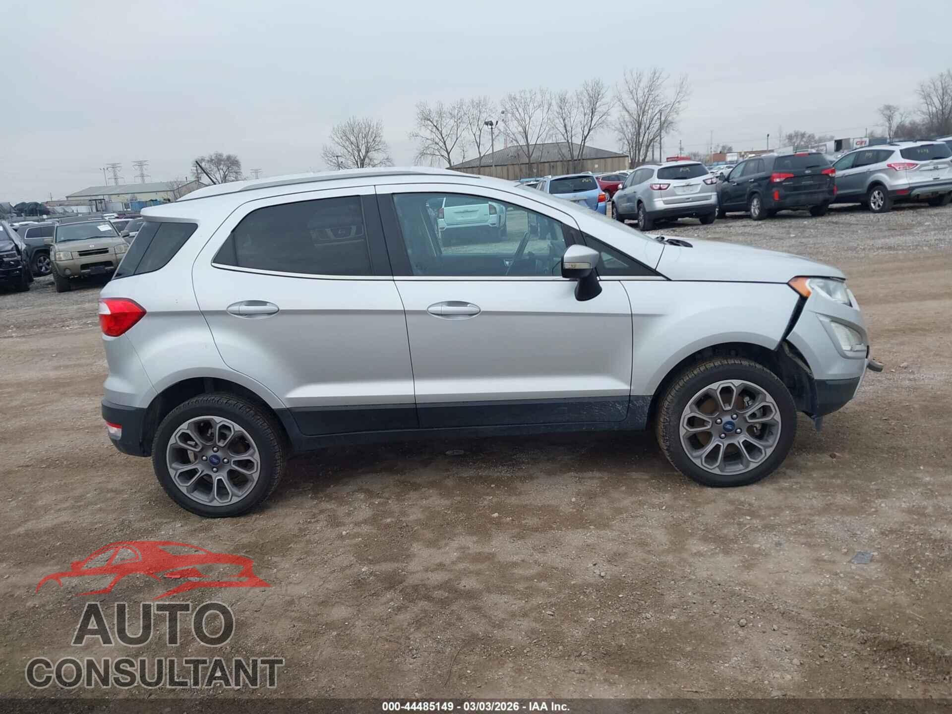 FORD ECOSPORT 2021 - MAJ6S3KL7MC397729