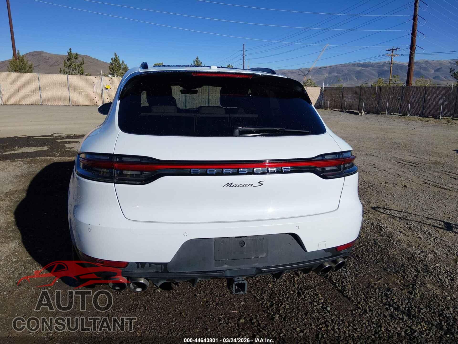 PORSCHE MACAN 2019 - WP1AB2A55KLB34054