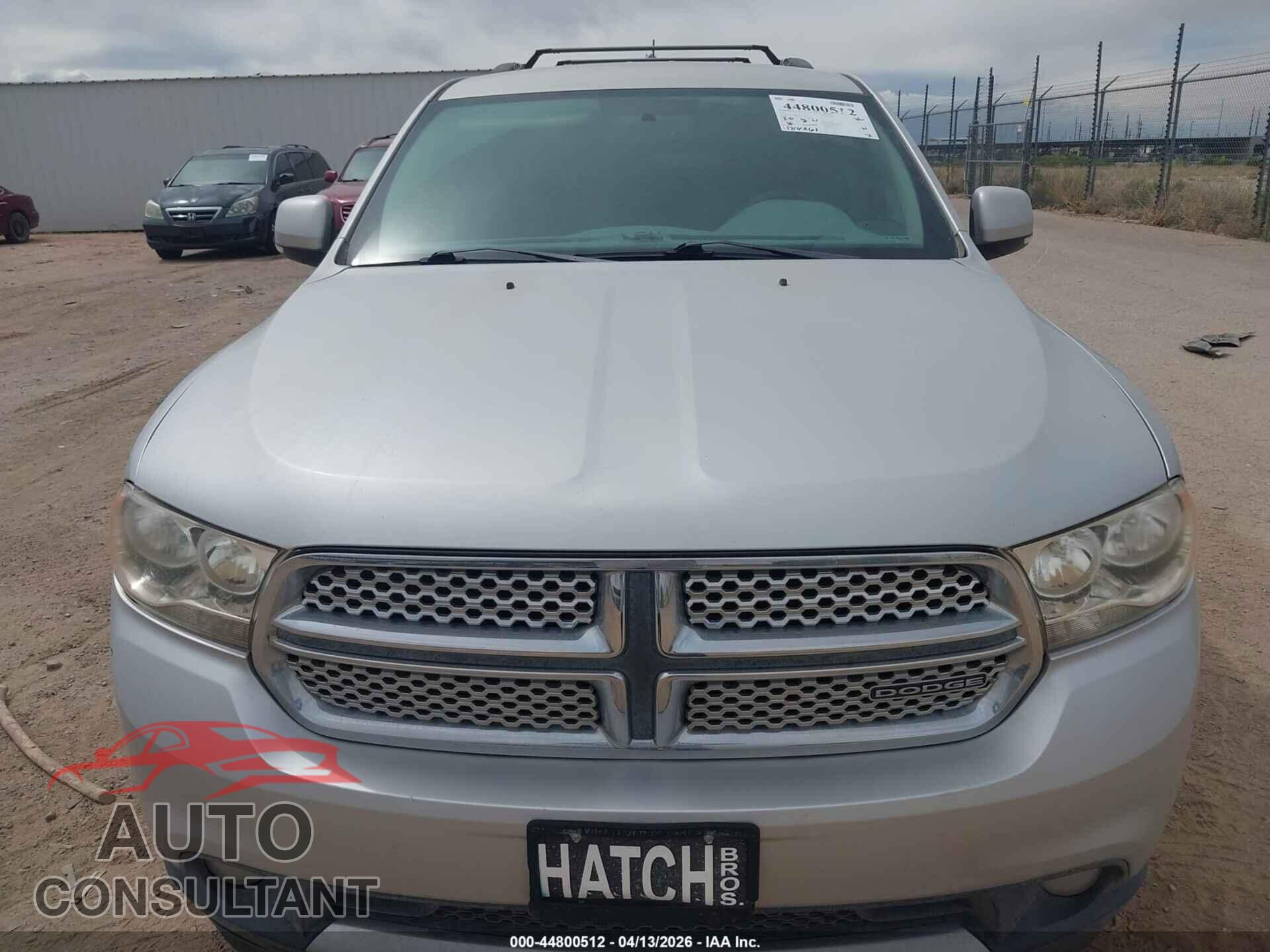 DODGE DURANGO 2011 - 1D4SE4GTXBC624104
