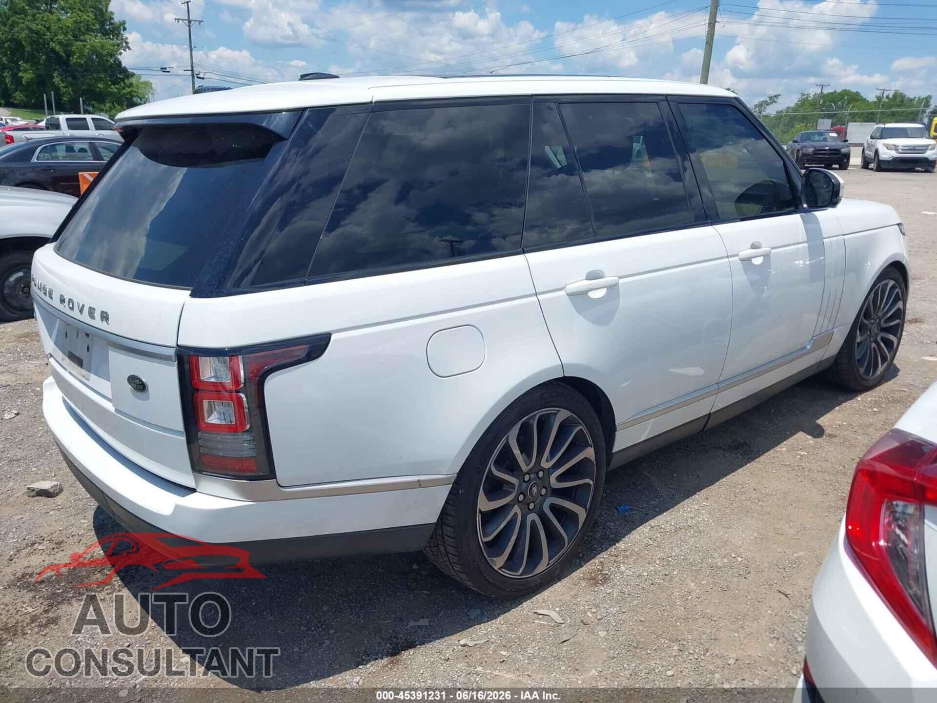 LAND ROVER RANGE ROVER 2014 - SALGS2WF7EA167630