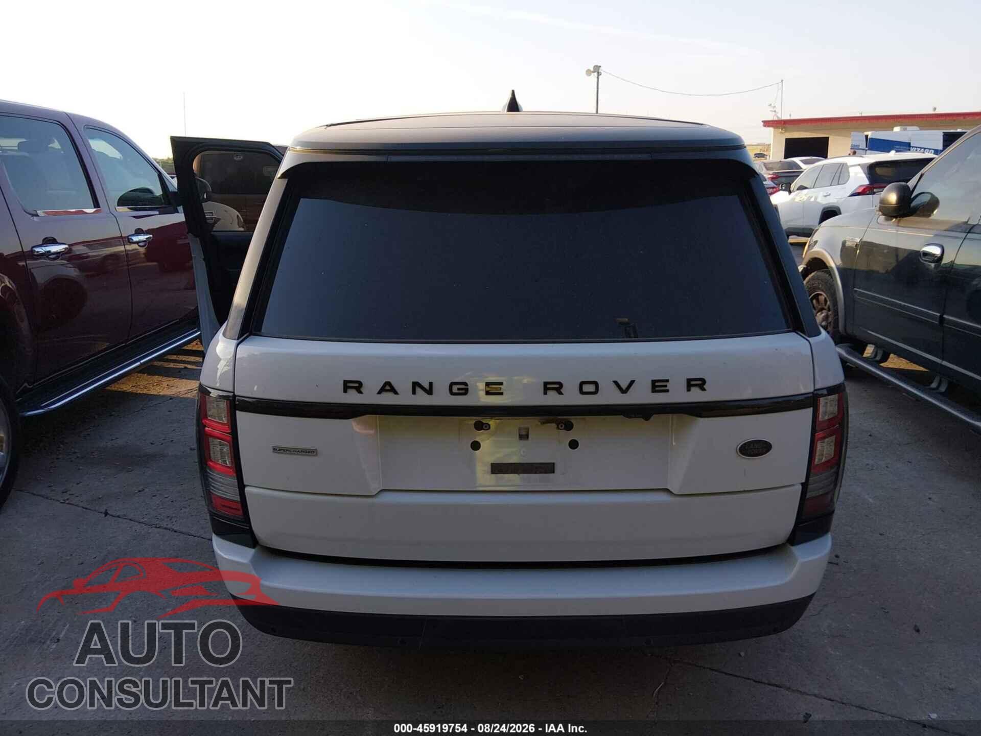LAND ROVER RANGE ROVER 2017 - SALGS2FE8HA323766