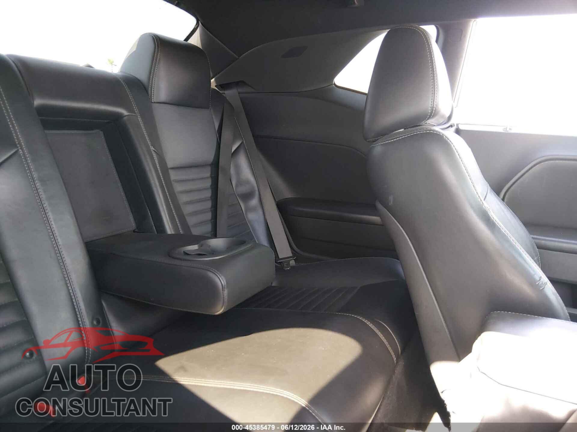 DODGE CHALLENGER 2012 - 2C3CDYAG2CH158372